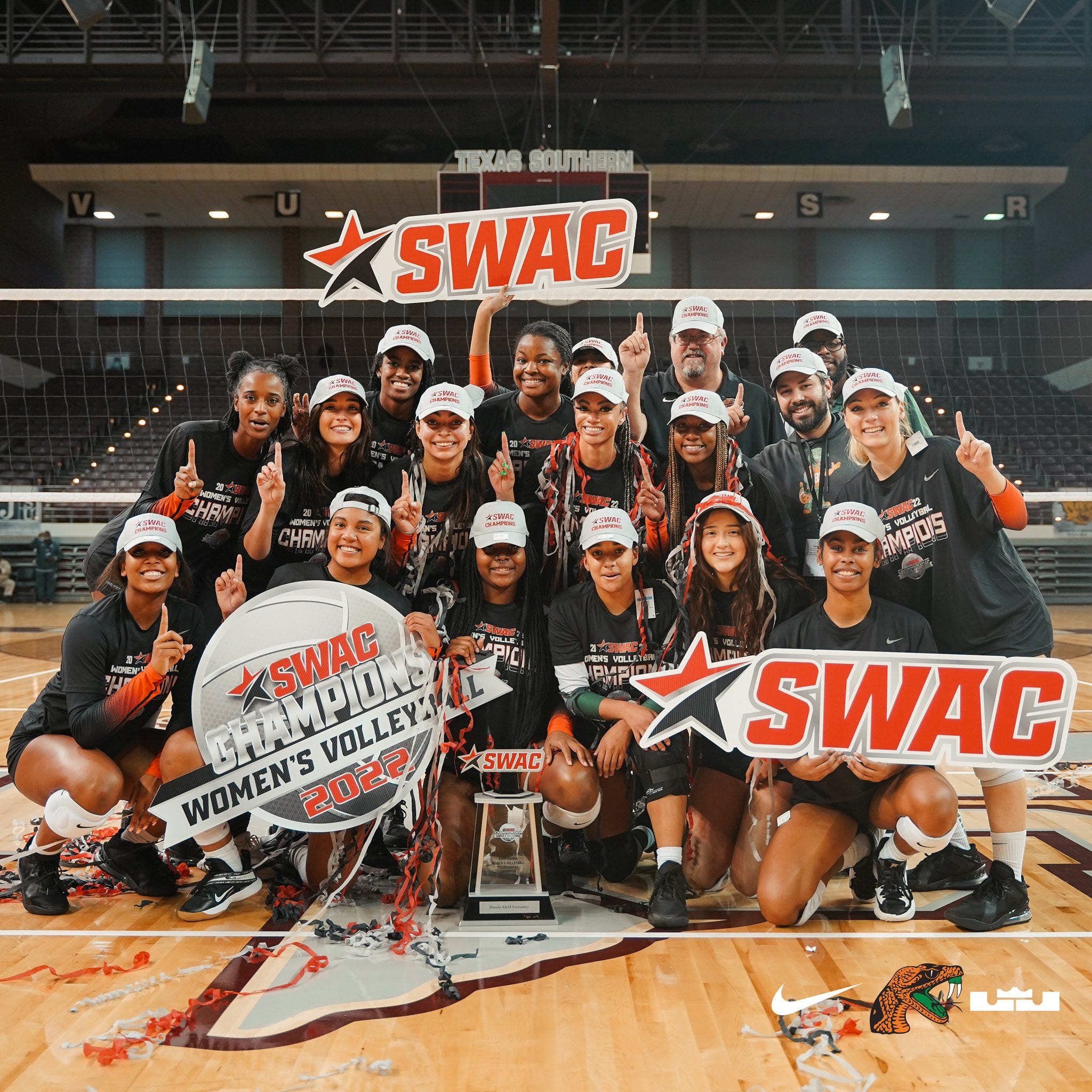 FAMU Volleyball: Rattlers Repeat As SWAC Champs, Earns Automatic NCAA Bid