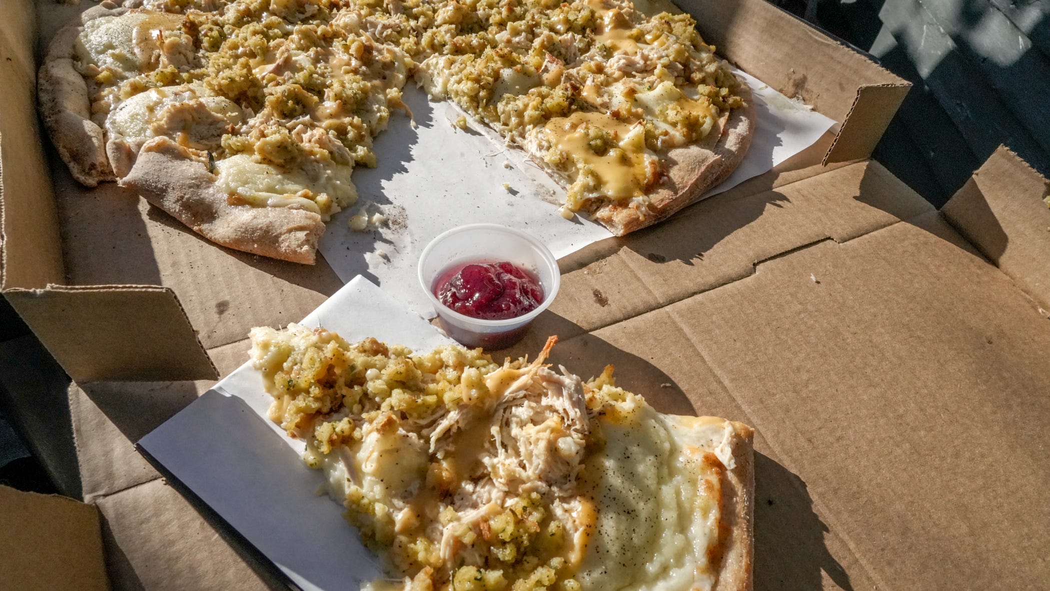 Providence's Fellini Thanksgiving pizza is hard to get, but worth it