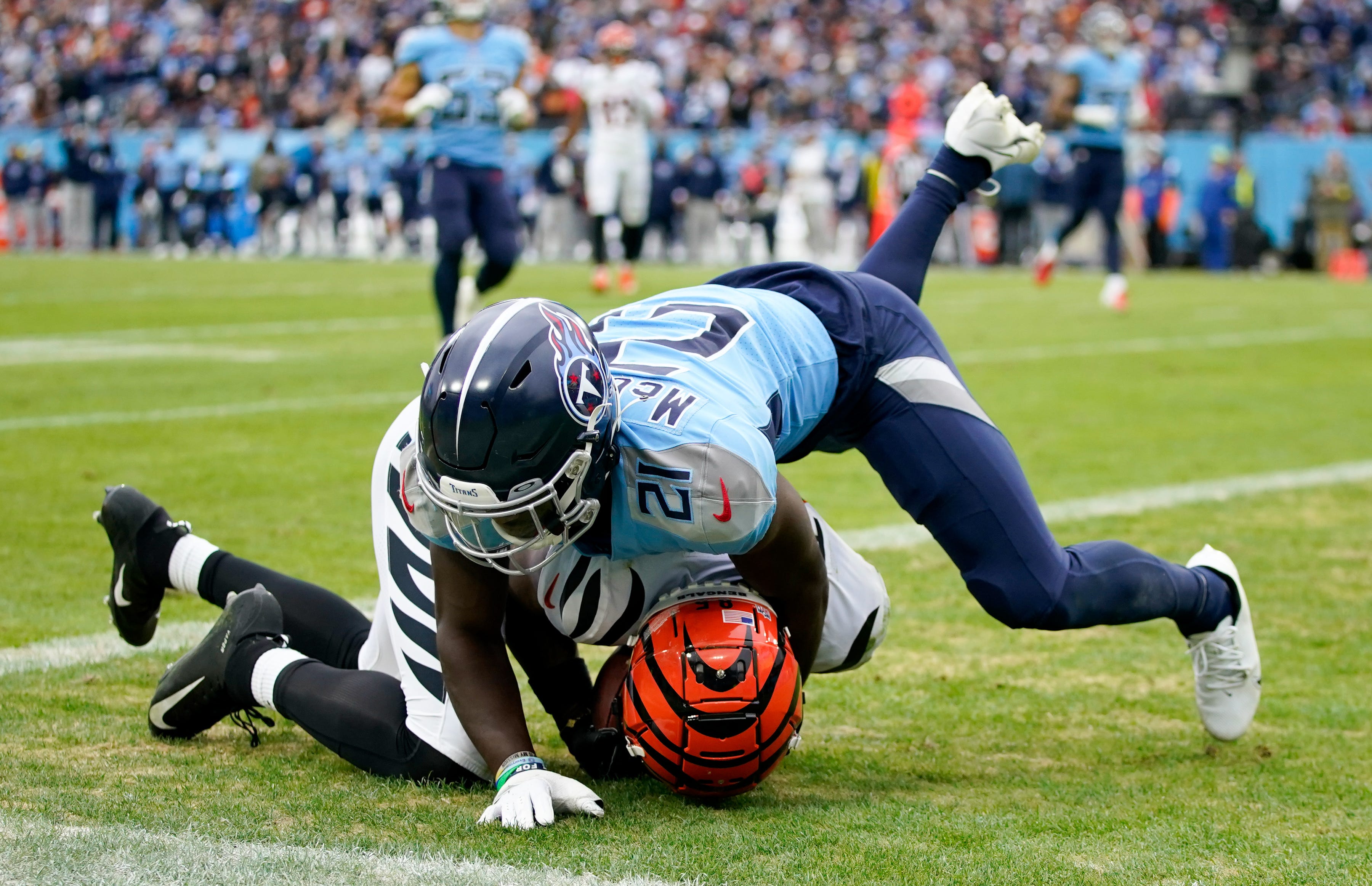 Tennessee Titans Don't Get Playoff Revenge, Lose 20-16 Vs. Bengals