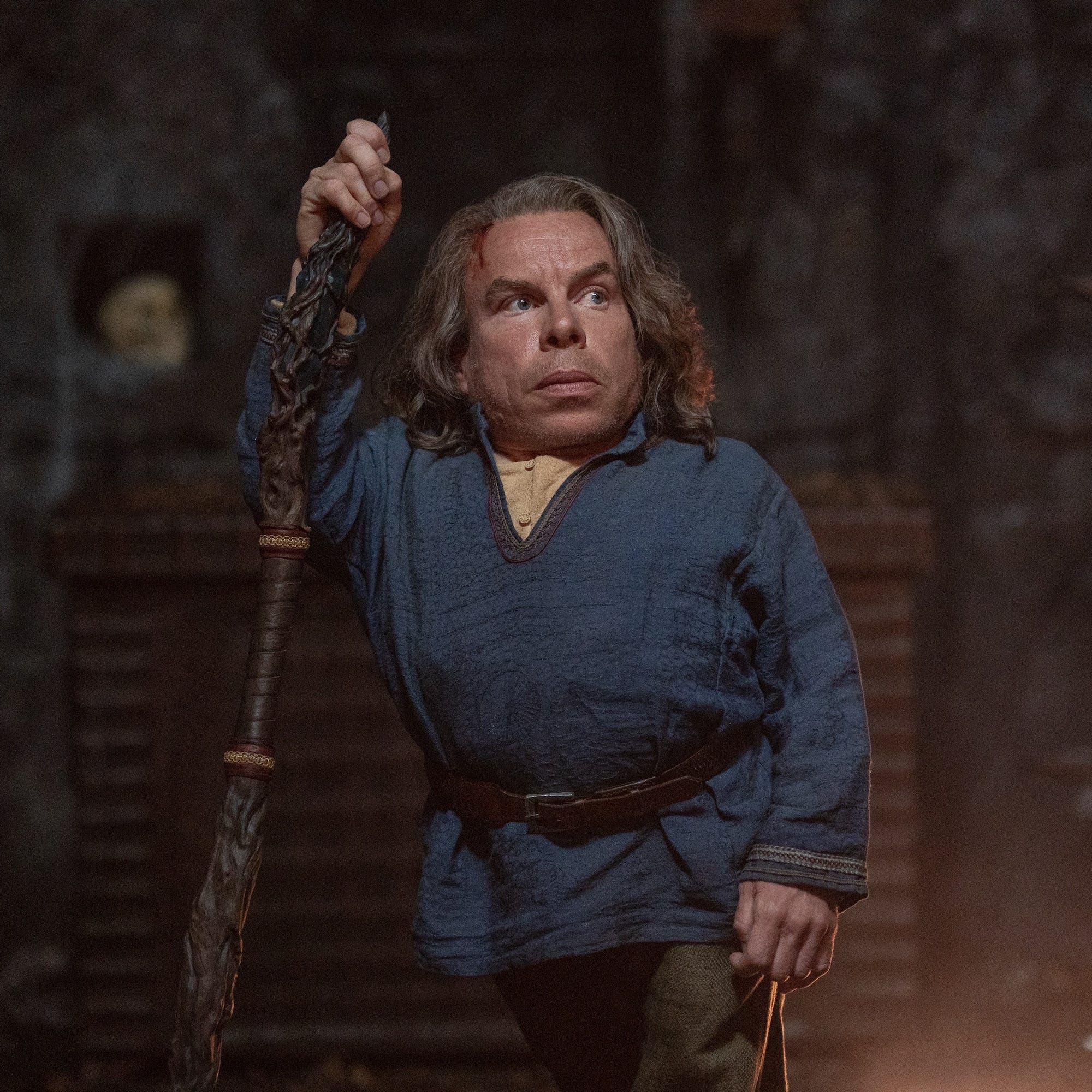 Warwick Davis returns in the Disney+ series "Willow."