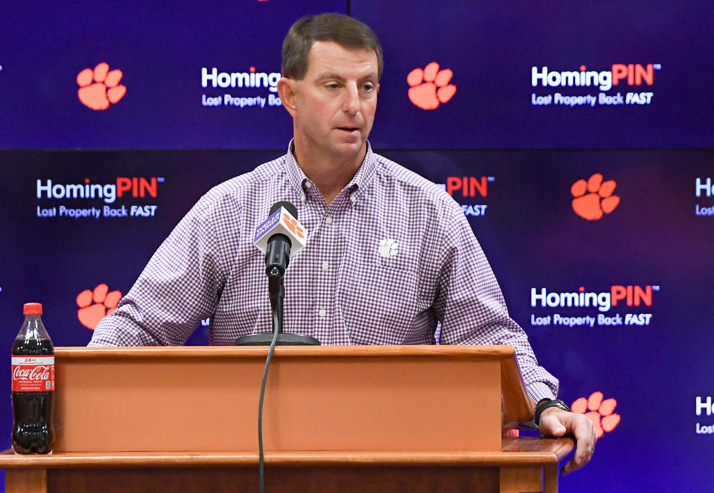 Clemson Football Coach Dabo Swinney On 'flipping Burgers' Comments