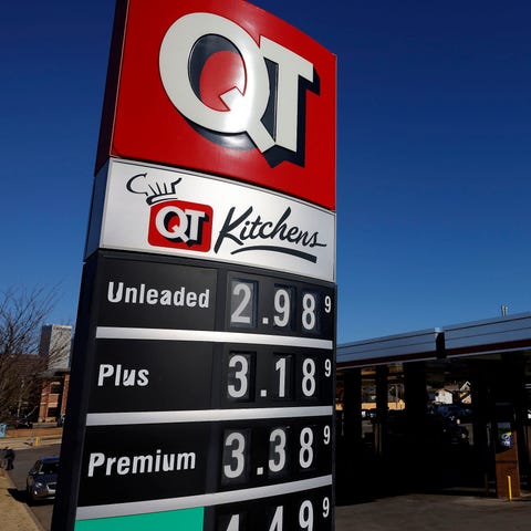 Gas prices are plunging. Here's the cost of gas at