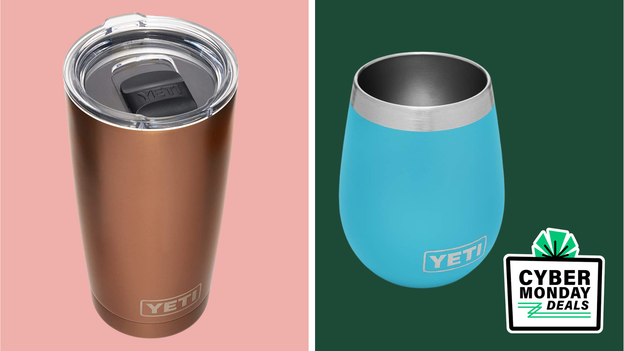 Shop Yeti Tumblers deals with 39% off this Cyber Monday week