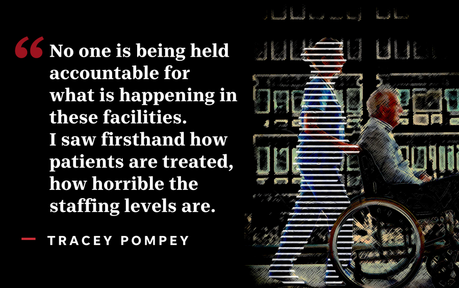 Tracey Pompey is a nurse's aide and a co-founder and vice president of the advocacy organization Justice and Change for Victims of Nursing Facilities.