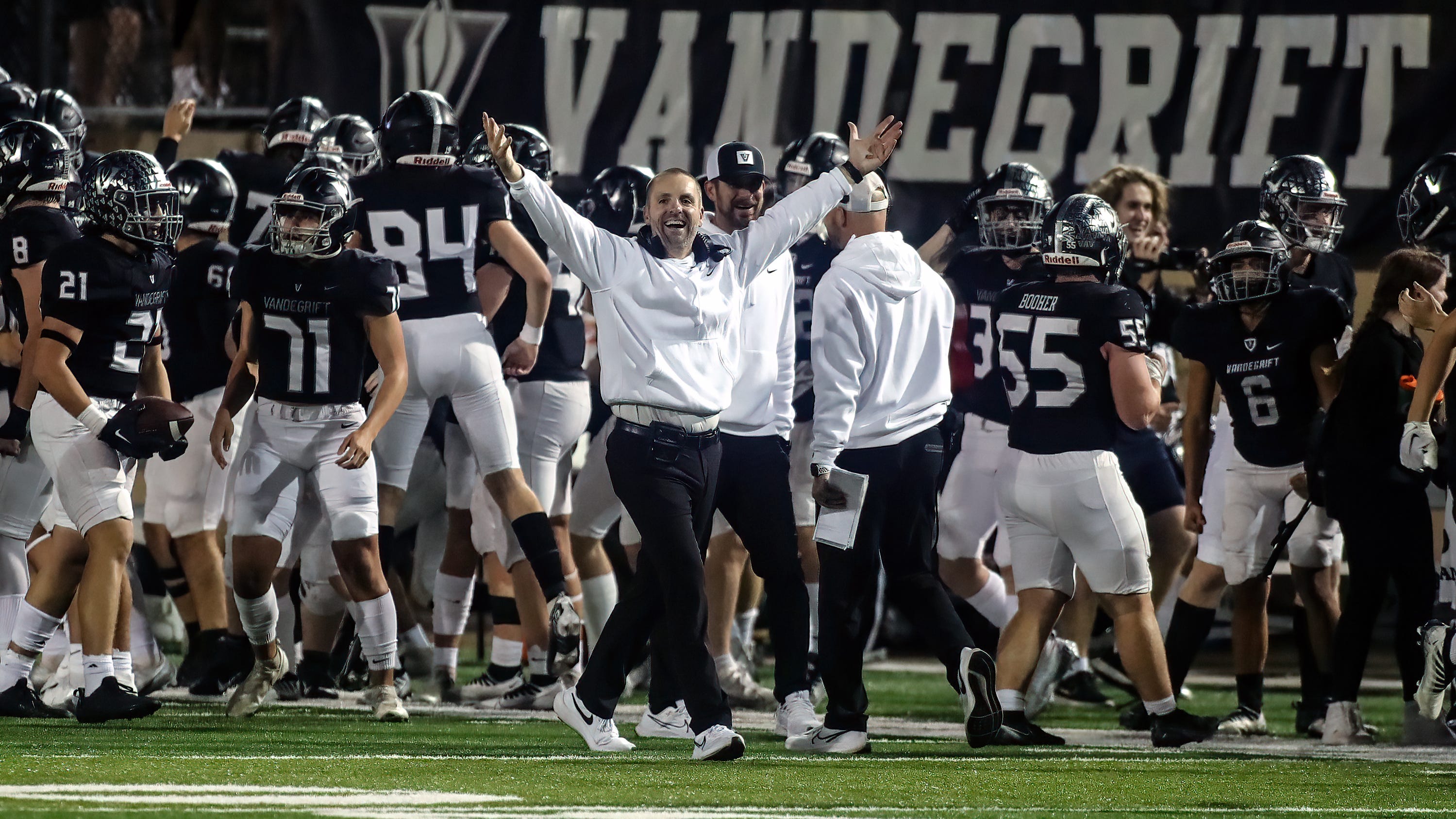 Vandegrift uses late goalline stand to beat Dripping Springs