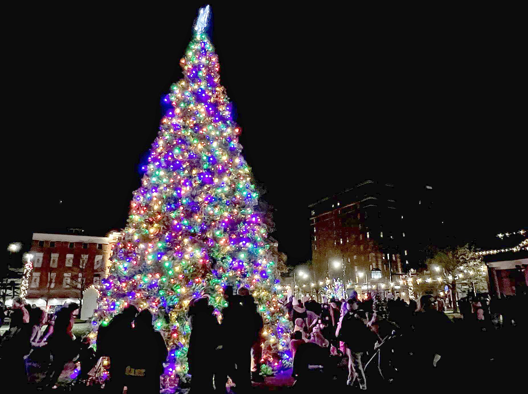 Erie's annual Downtown D'Lights brought nearly 1,000 to Perry Square
