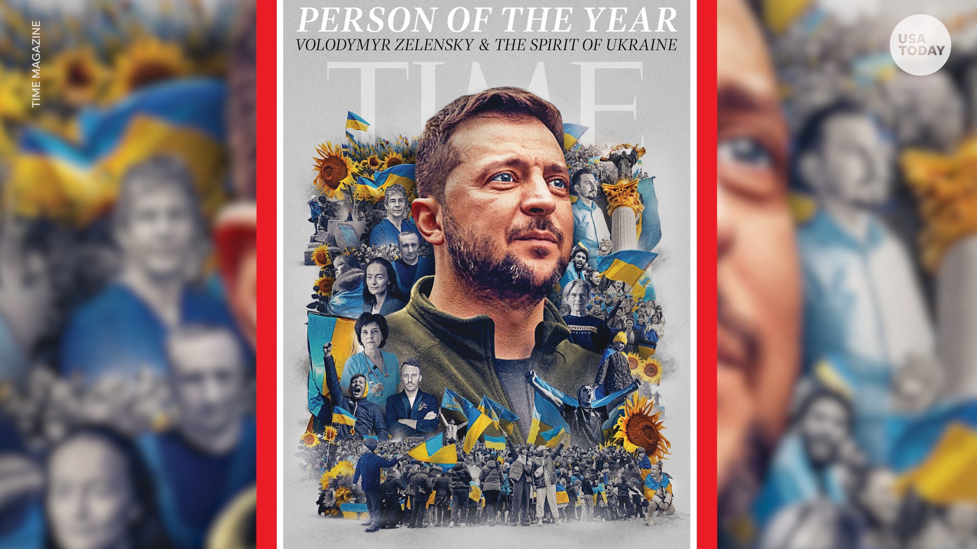 Time magazine has chosen Ukrainian president Volodymyr Zelenskyy as the 2022 "Person of the Year."