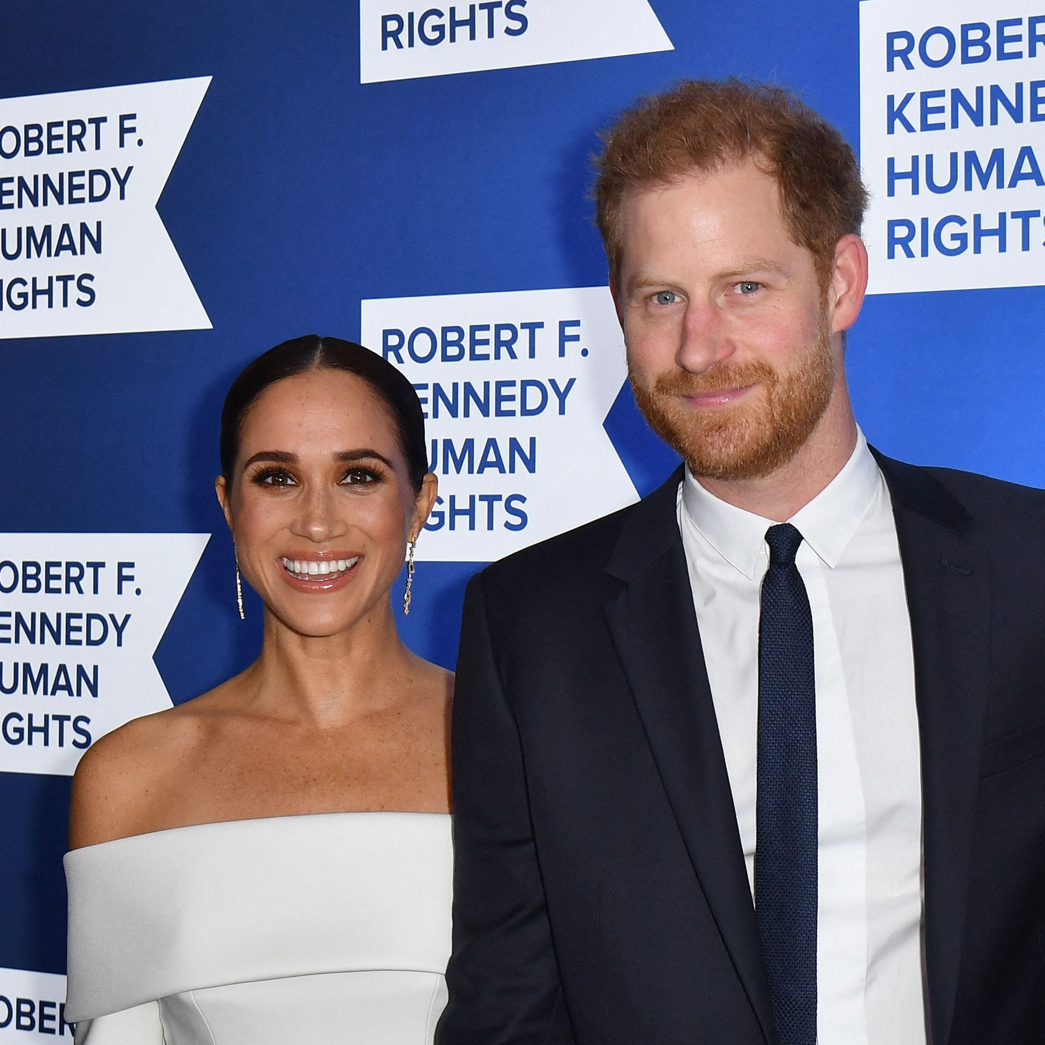 Prince Harry, Duke of Sussex, and Meghan, Duchess of Sussex, arrive at the 2022 Robert F. Kennedy Human Rights Ripple of Hope Award Gala at the Hilton Midtown in New York on December 6, 2022. (Photo by ANGELA WEISS / AFP) (Photo by ANGELA WEISS/AFP via Getty Images) ORIG FILE ID: AFP_32ZQ9JV.jpg