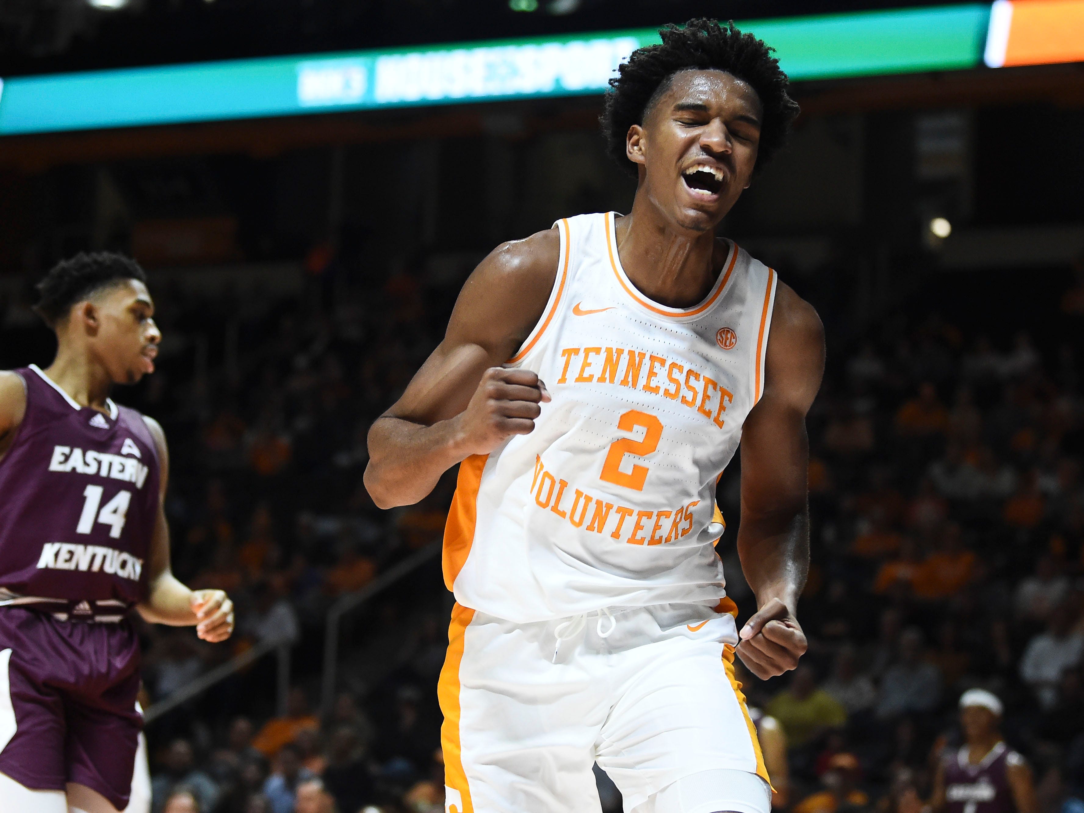 Tennessee Basketball Drubs Eastern Kentucky To Finish 3-0 Homestand