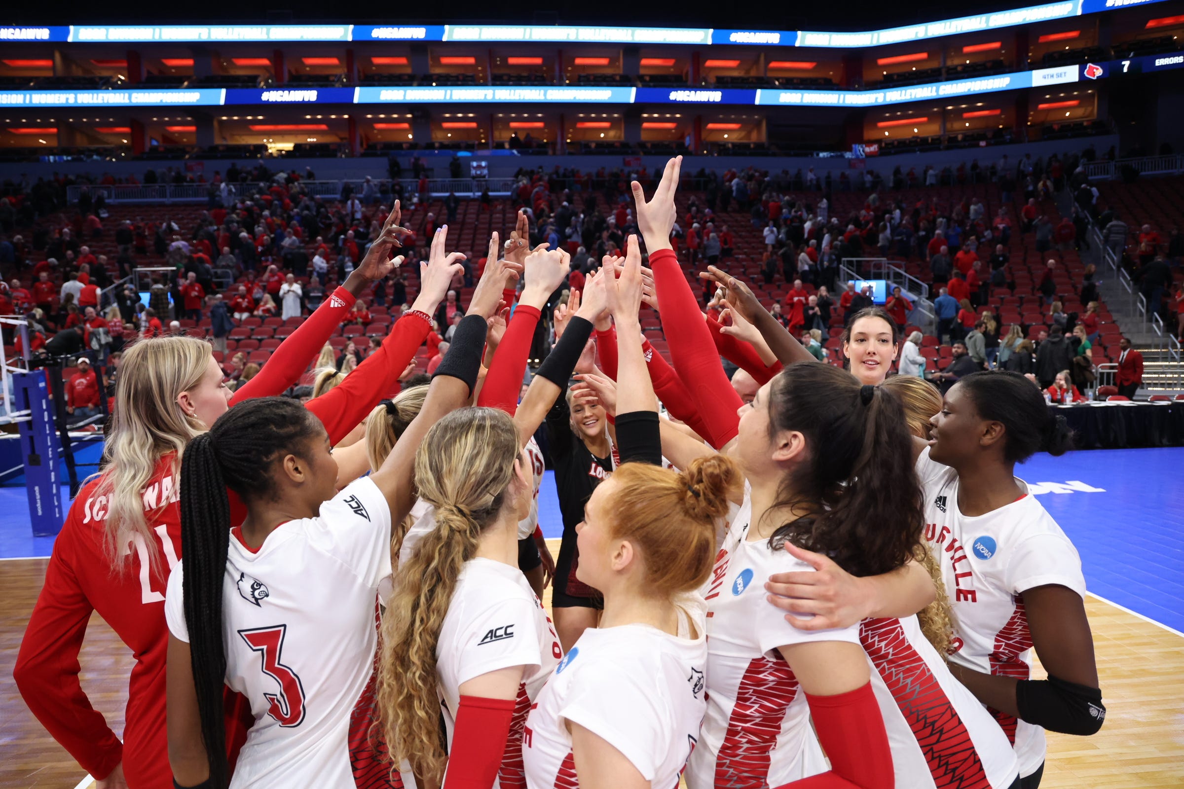 Louisville Volleyball One Win From Final Four After Another Sweep