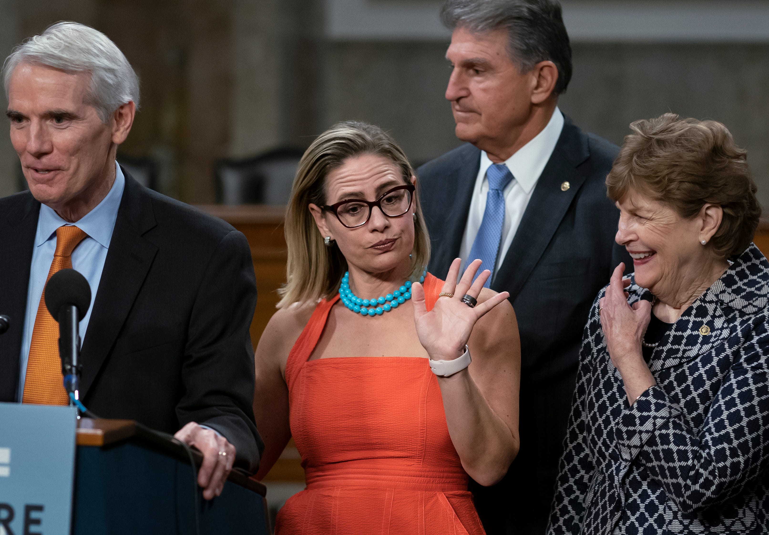 Explainer: What Sinema's Switch Means For The Senate