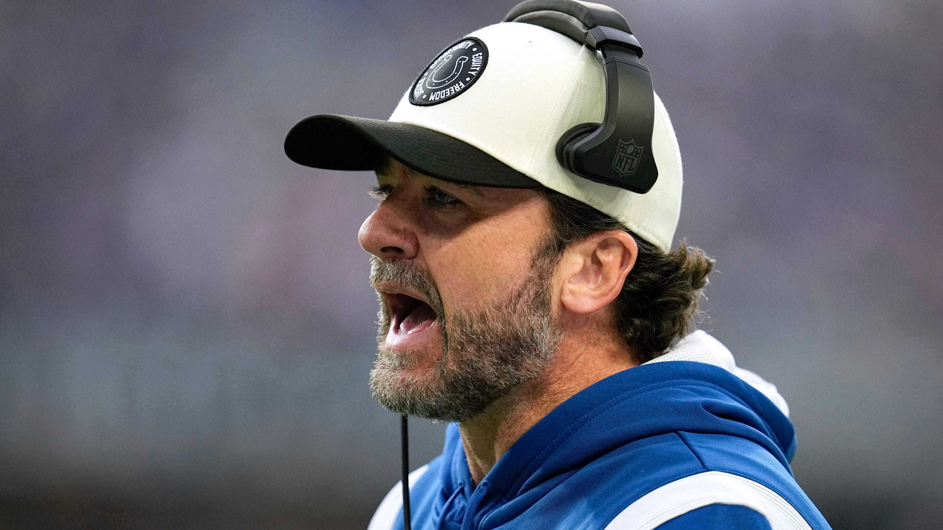 Colts interim coach Jeff Saturday wants permanent job despite 1-7 mark