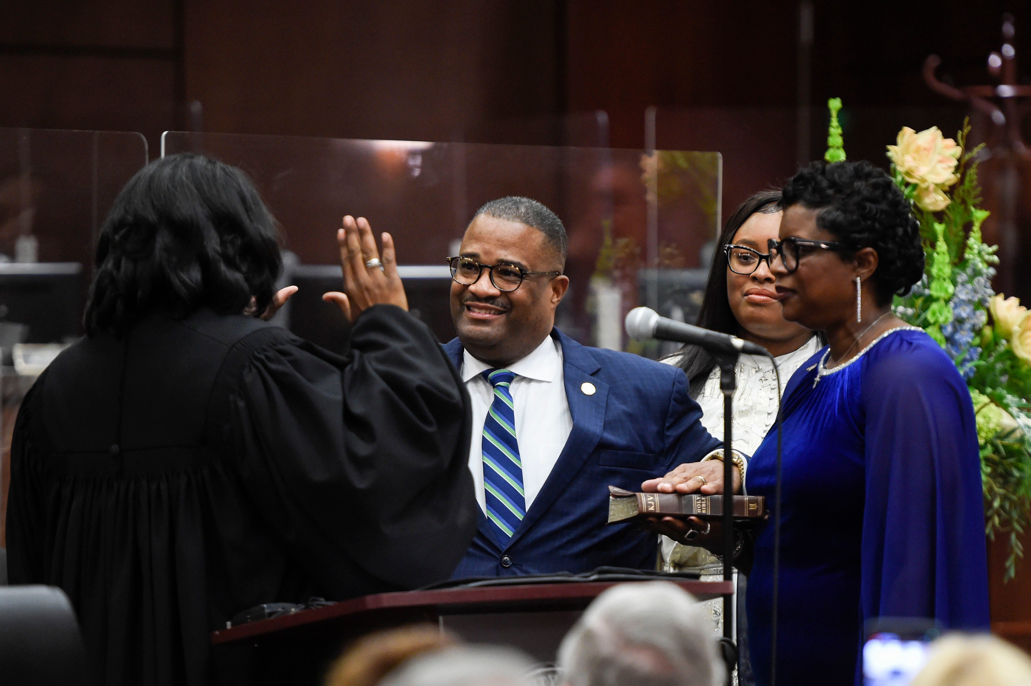Garnett Johnson sworn in as Augusta mayor, starts in January