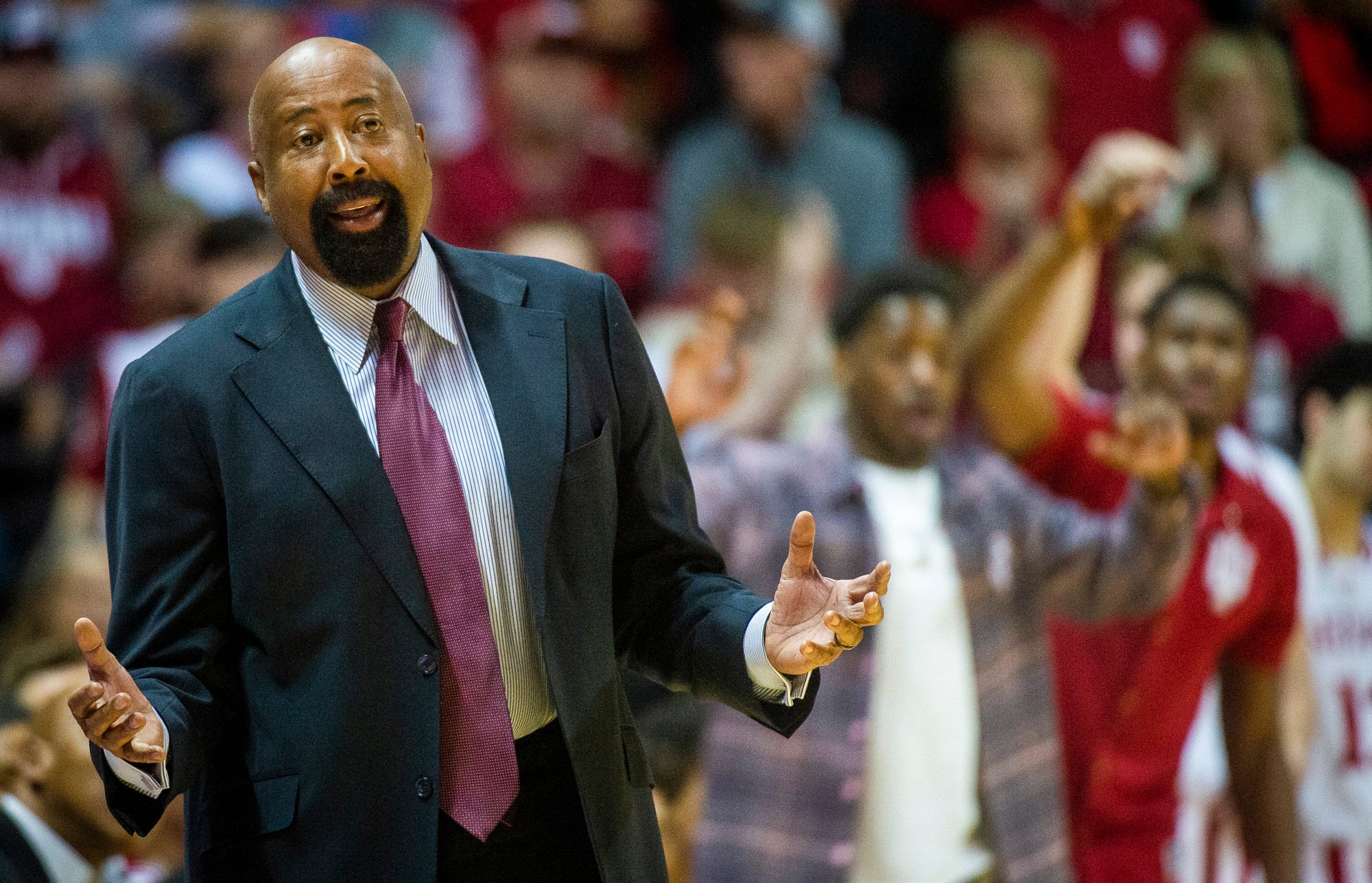 Mike Woodson On Trayce Jackson-Davis Status, Previewing Iowa Trip