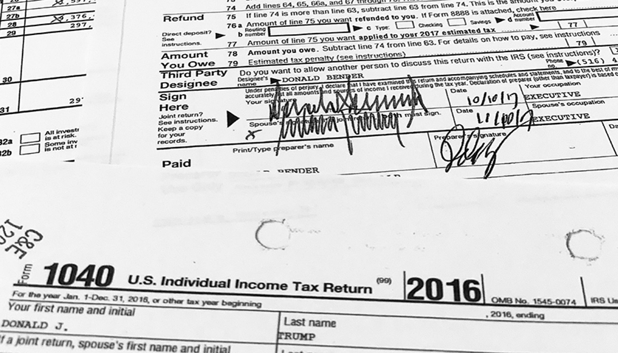 Trump tax returns What six years of documents, 6,000 pages looks like