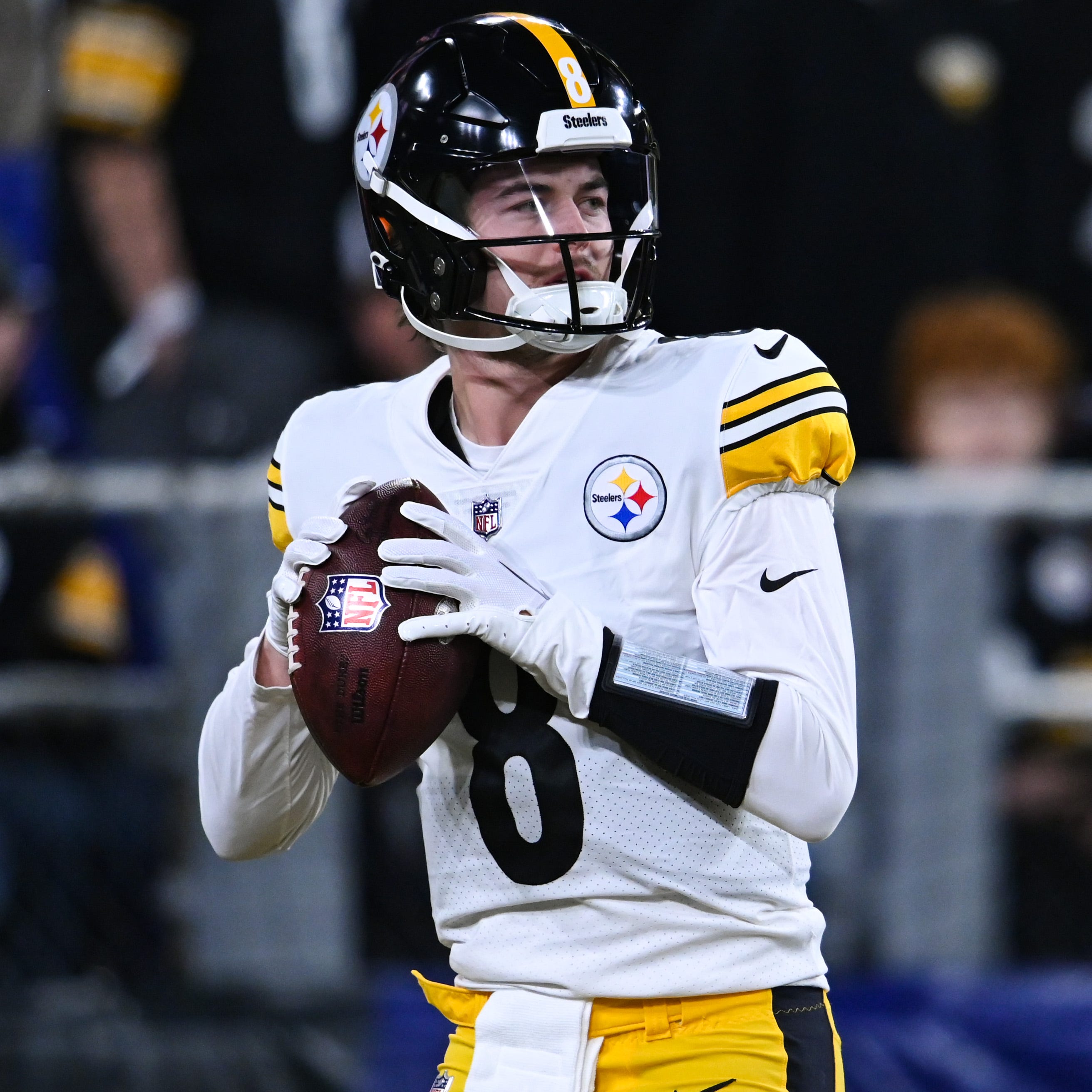 Steelers quarterback Kenny Pickett kept their slim playoff hopes alive.