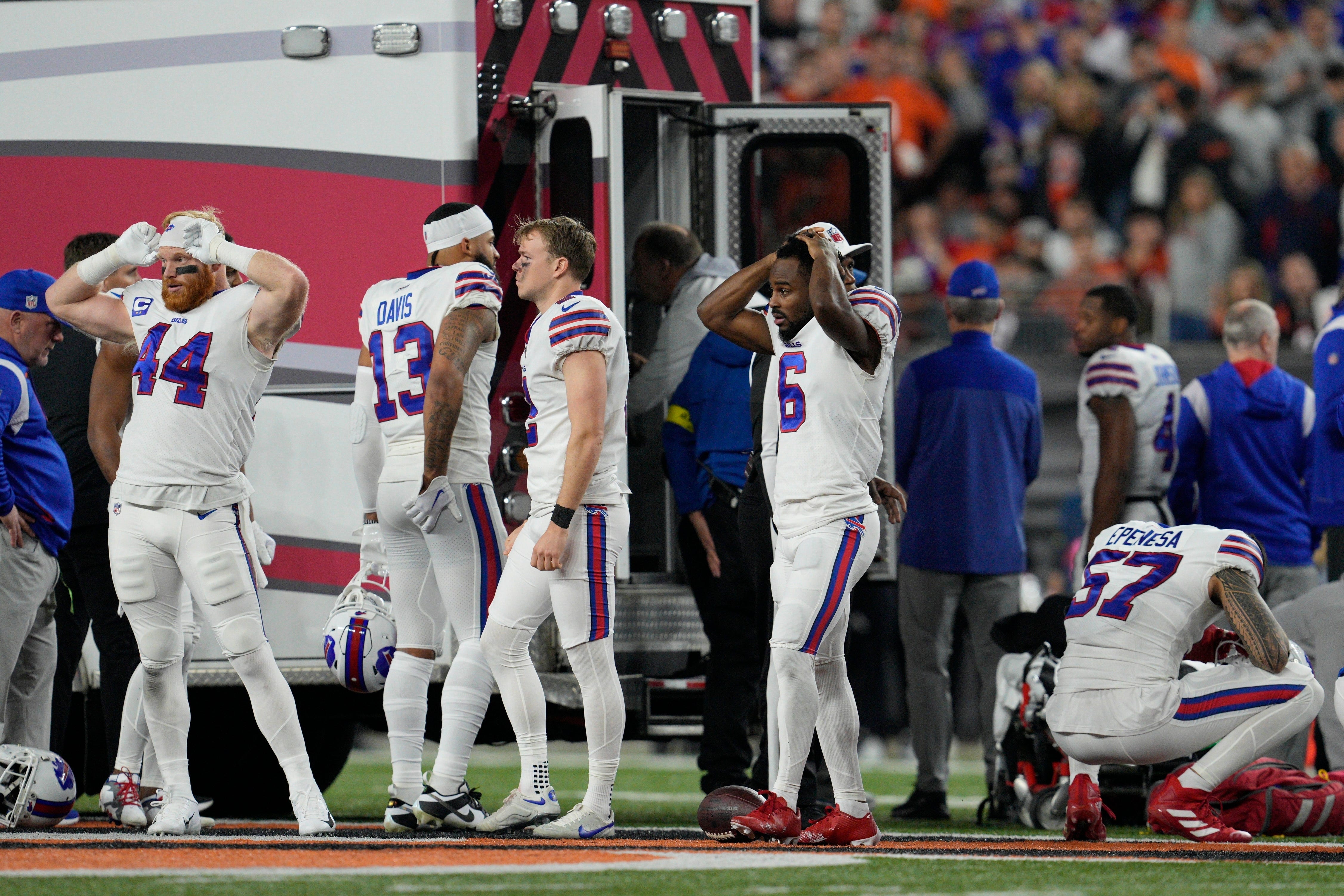 Everything we know about Damar Hamlin's collapse, cardiac arrest in Bills vs. Bengals game