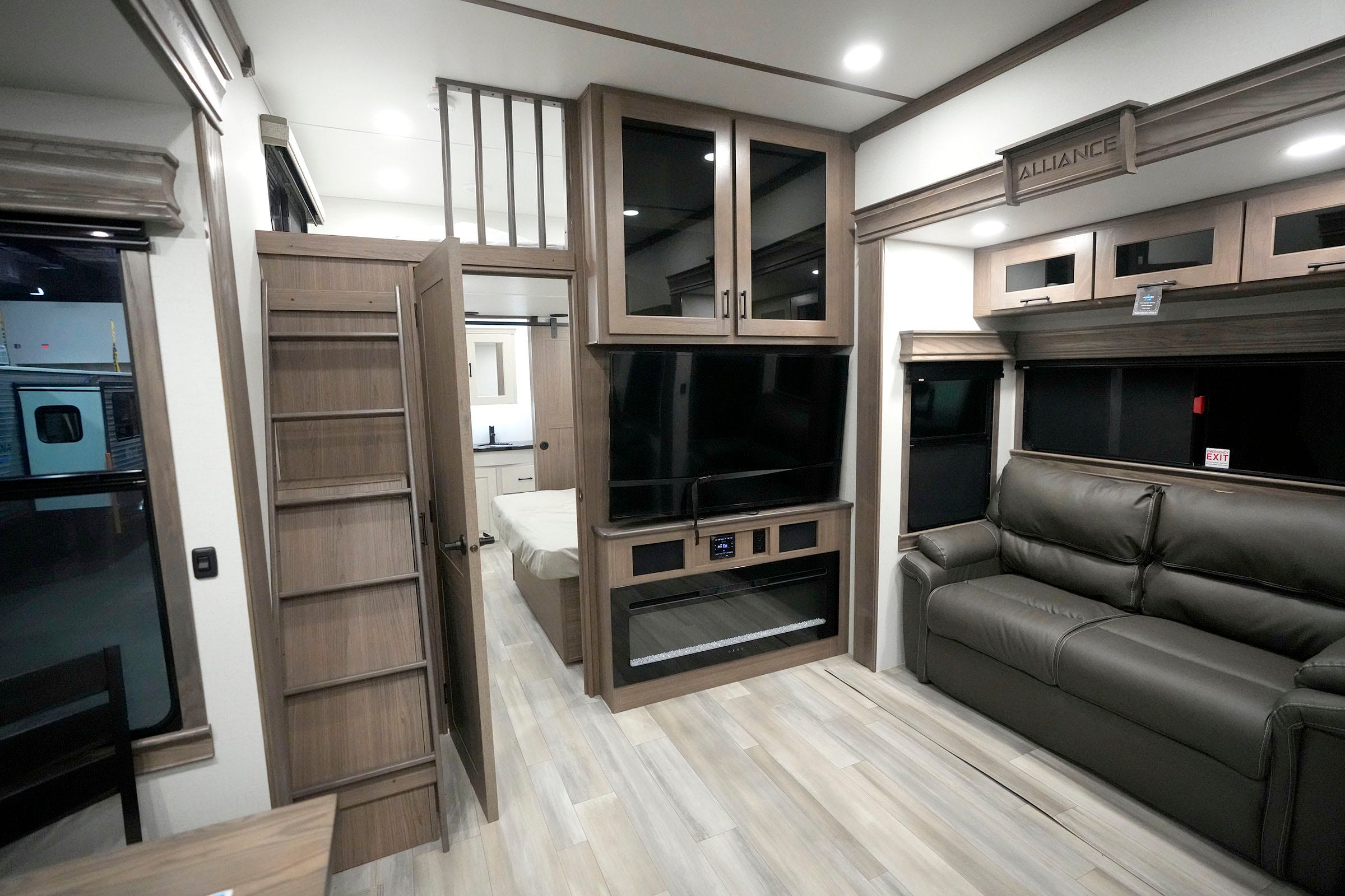 Look inside some really nice RVs at the 2023 RV Show at the Wisconsin