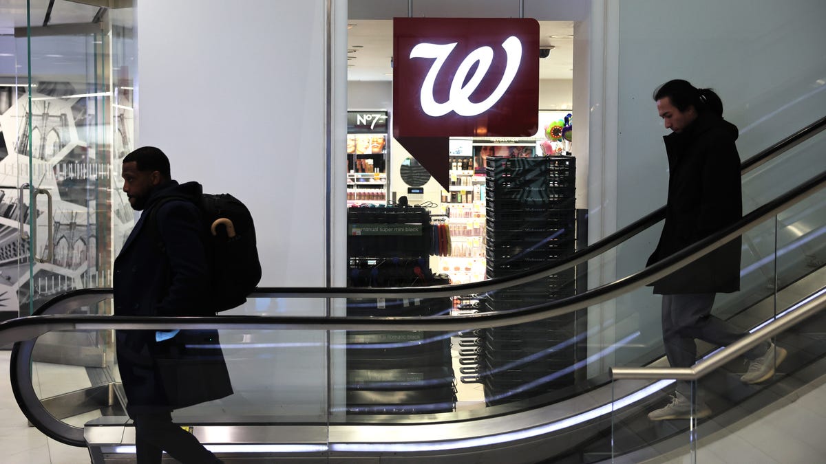 NEW YORK, NEW YORK - JANUARY 05: A Walgreens signage is seen on at Duane Reade by Walgreens on Broadway on January 05, 2023 in New York City. Walgreens Boots Alliance reported their first-quarter earnings beating estimates from Wall Street amid an early flu season that boosted the demand for cough and cold medicine.