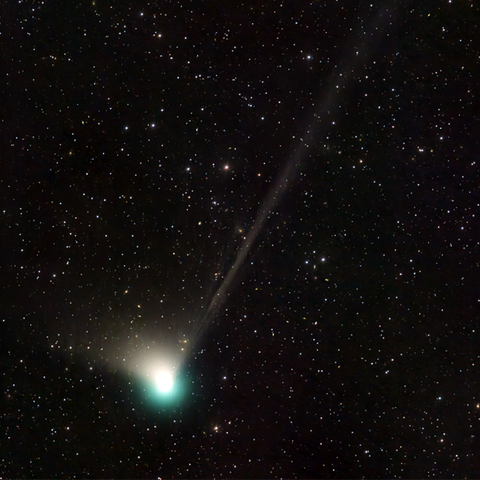 Comet C/2022 E3 (ZTF) was discovered by astronomer