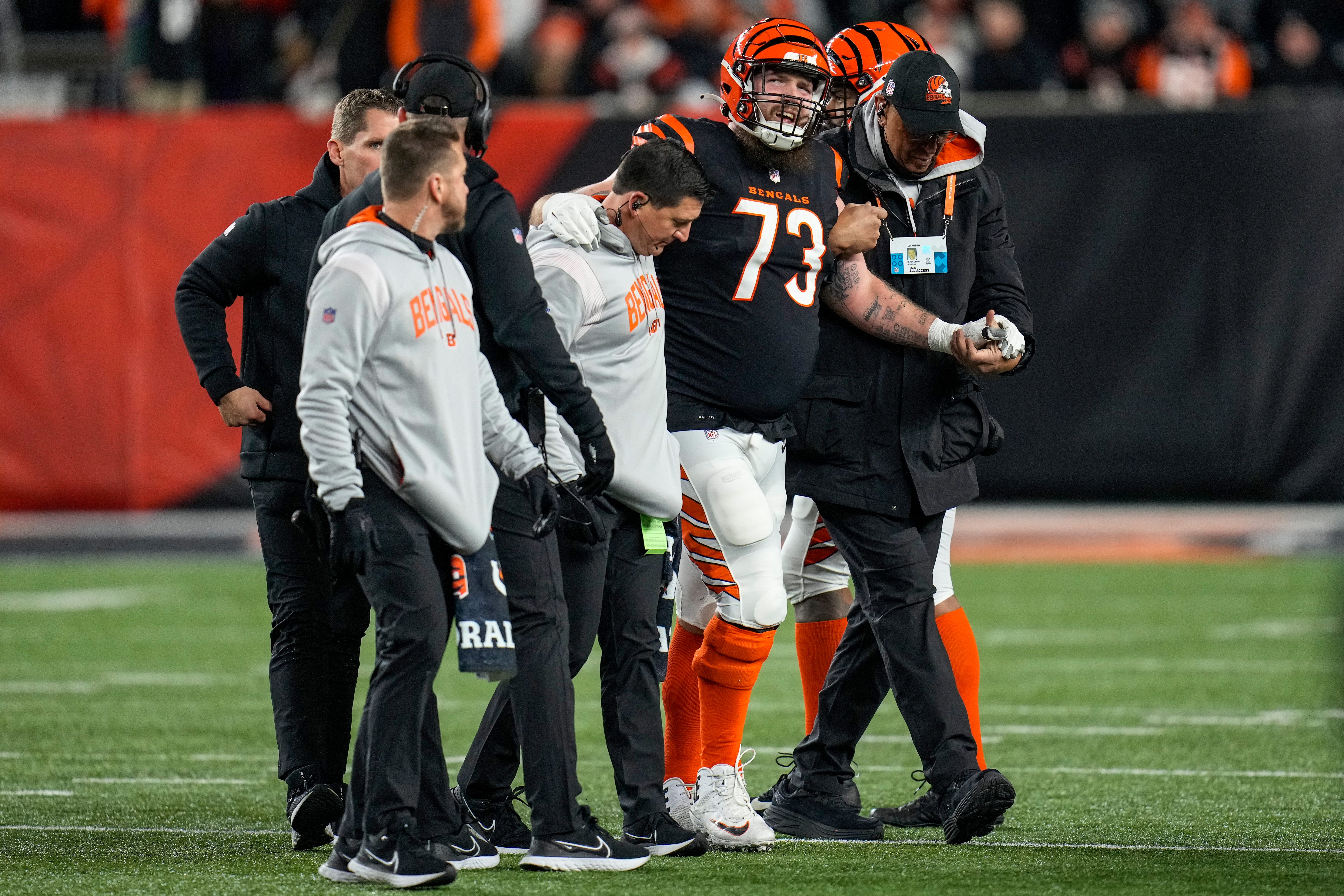 Cincinnati Bengals Offensive Line Takes Another Hit Vs. Ravens