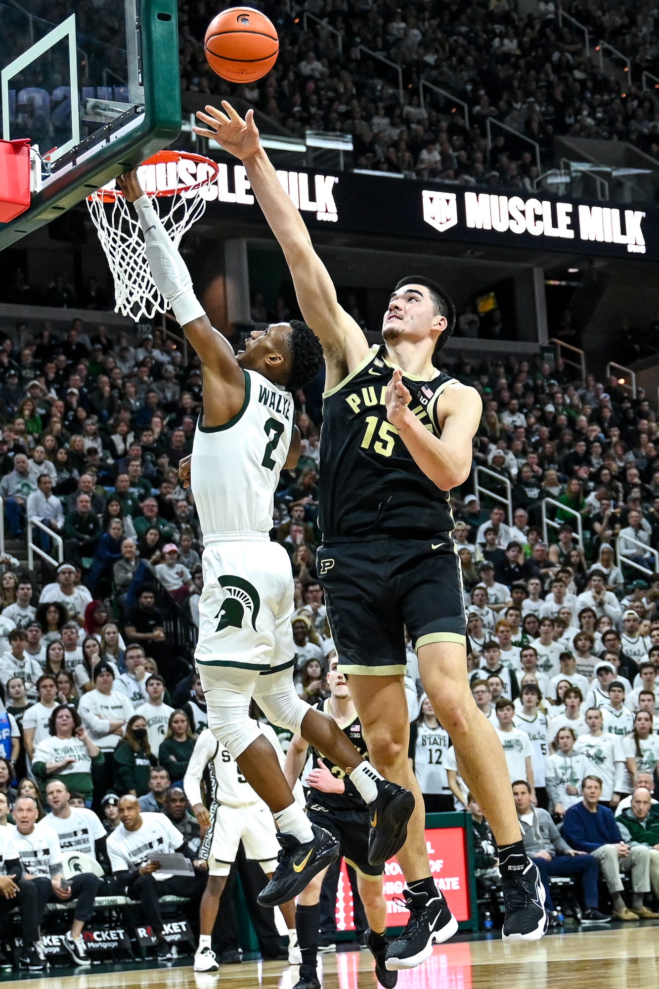 Purdue Basketball Beats Michigan State Behind Zach Edey, Fletcher Loyer