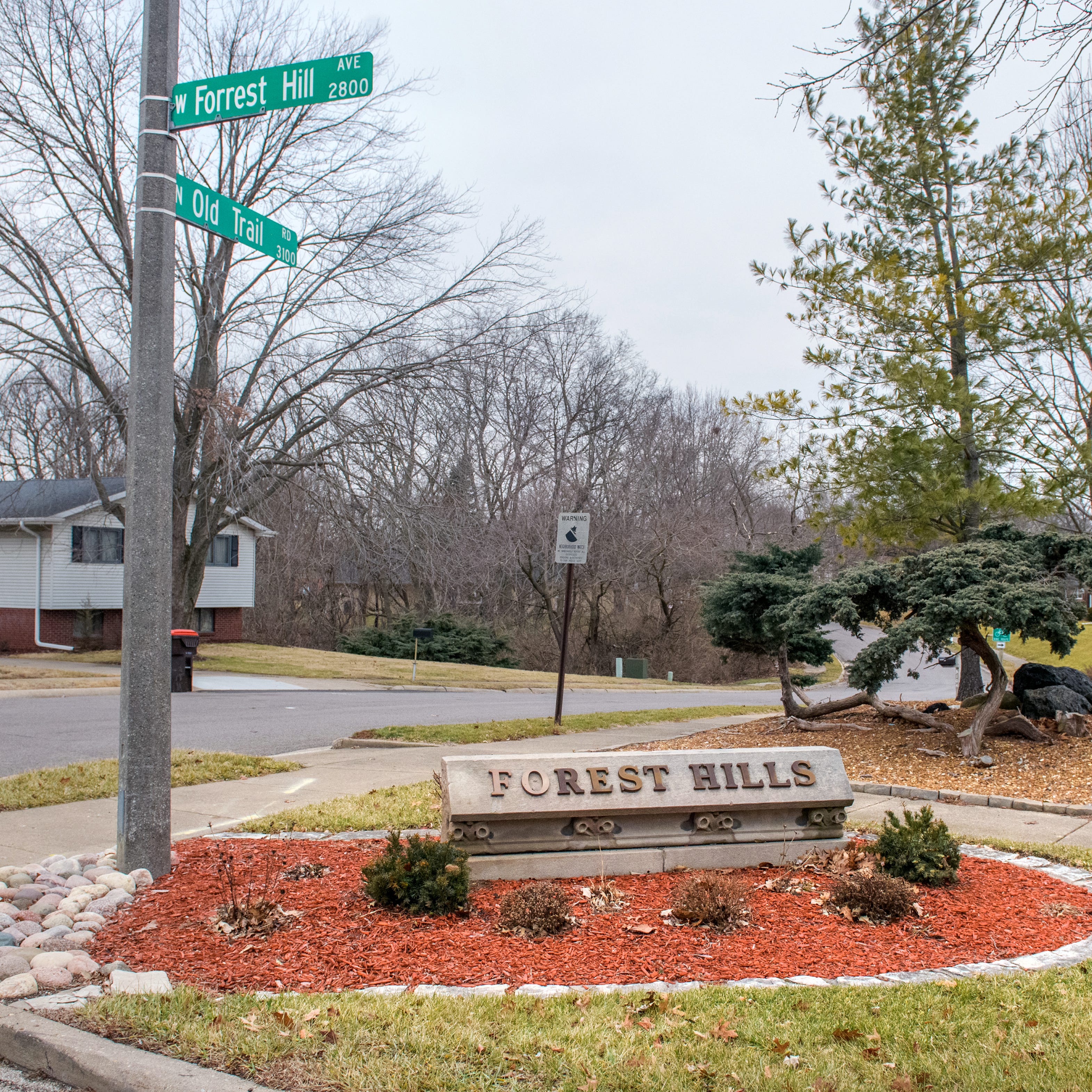 The Forest Hills Subdivision is off Forrest Hill Avenue in Peoria.