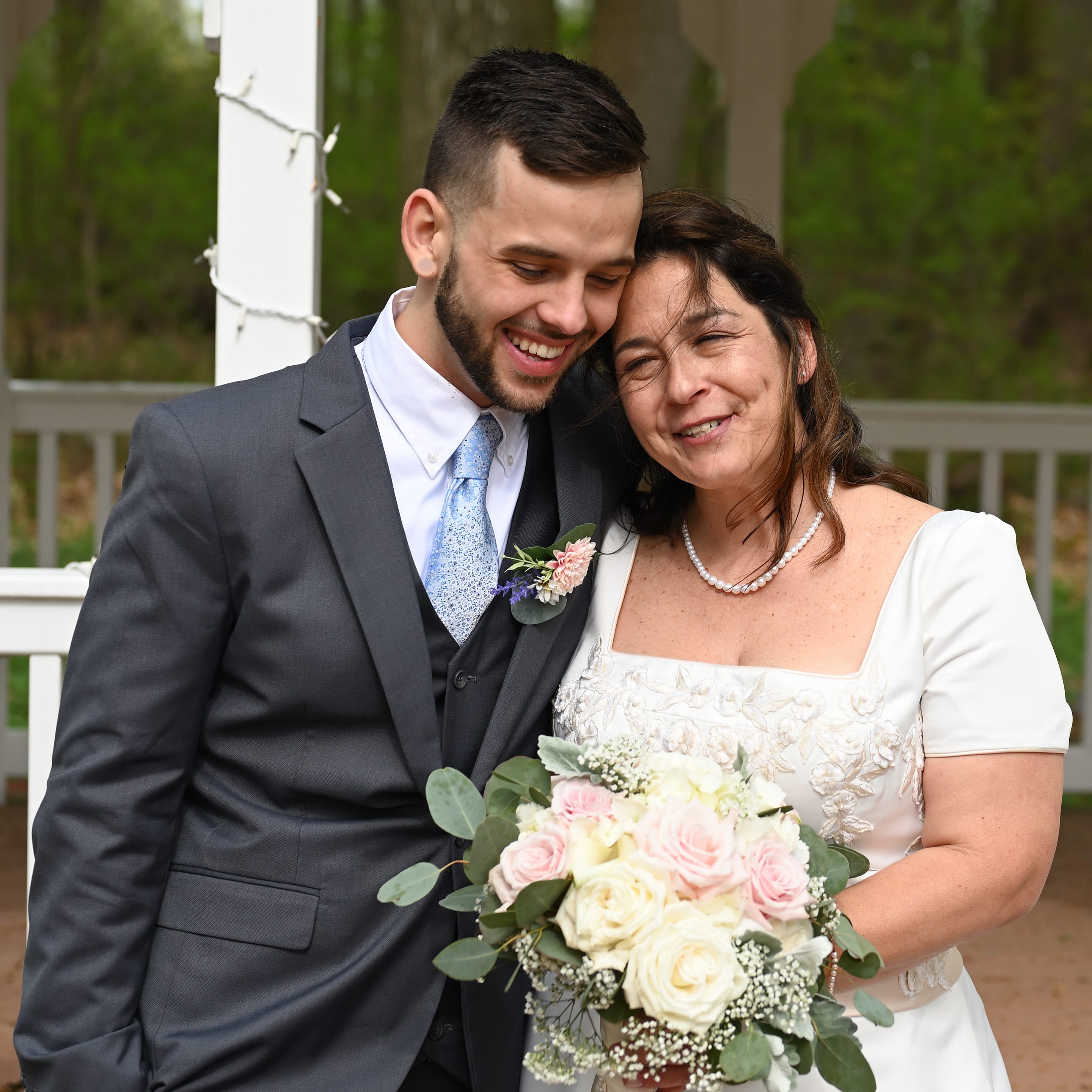 Tyler Cordeiro walked his mother, Susan, down the aisle on her wedding day in 2019. Cordeiro died the next year of an overdose.