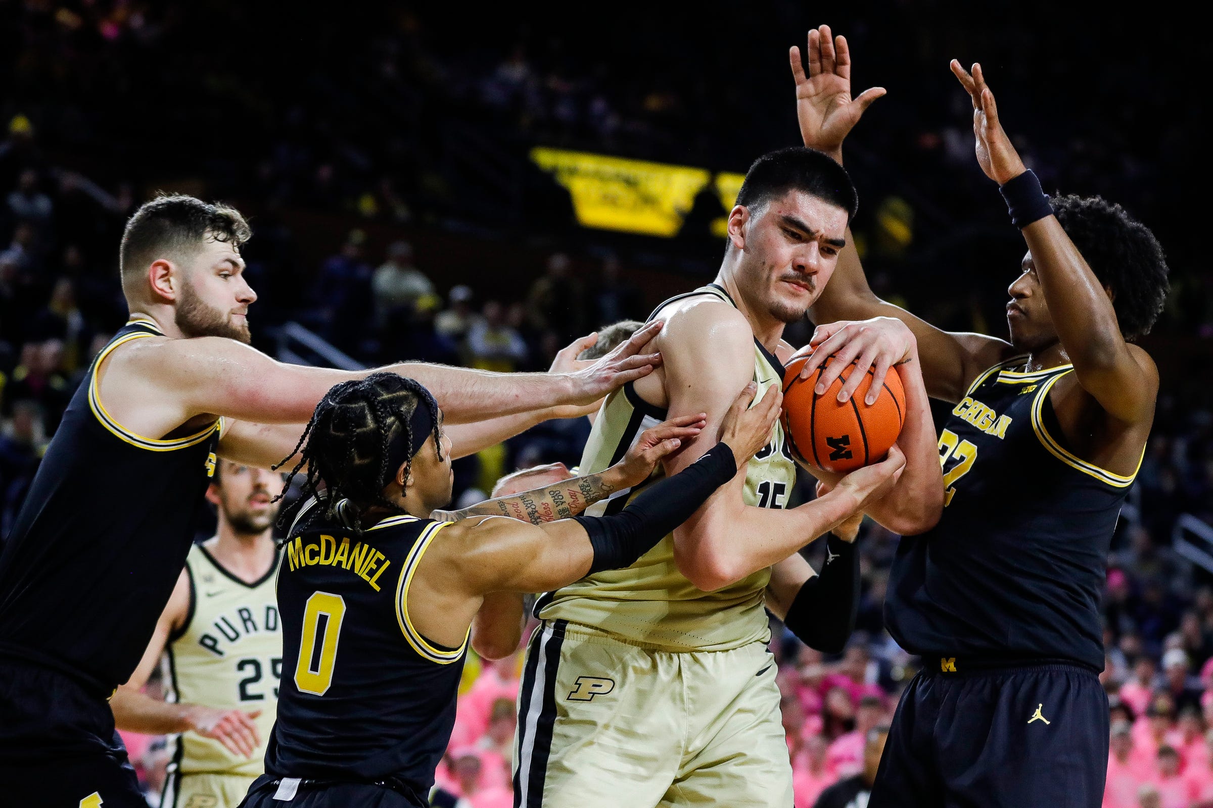 Purdue Boilermakers 75, Michigan Basketball 70: Best Photos