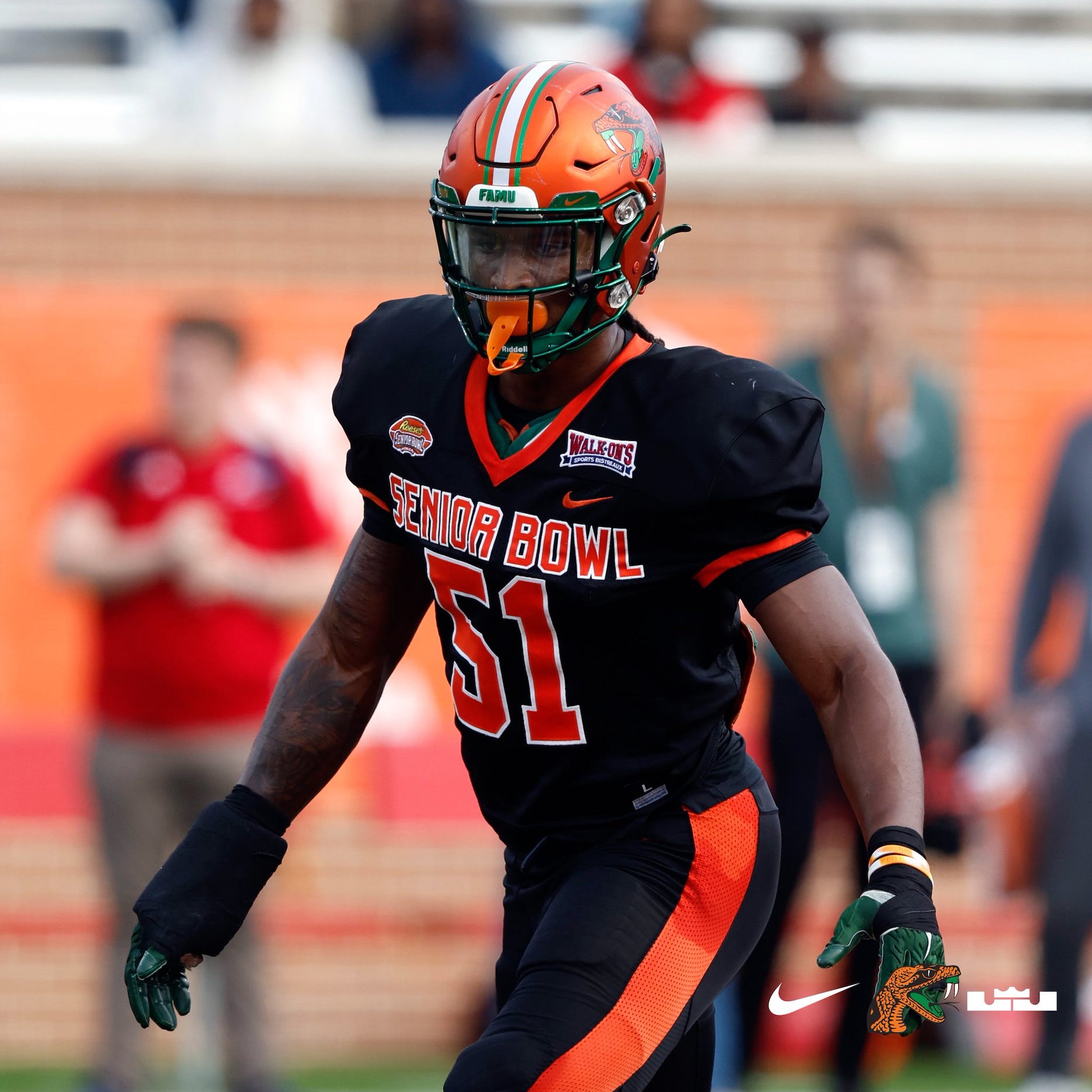 Isaiah Land, EDGE, FAMU  NFL Draft Scouting Report