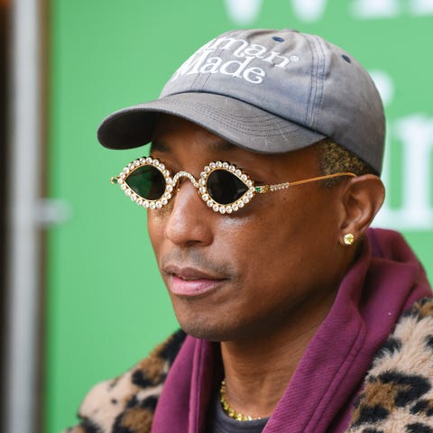 LONDON, ENGLAND - NOVEMBER 25: Pharrell Williams l