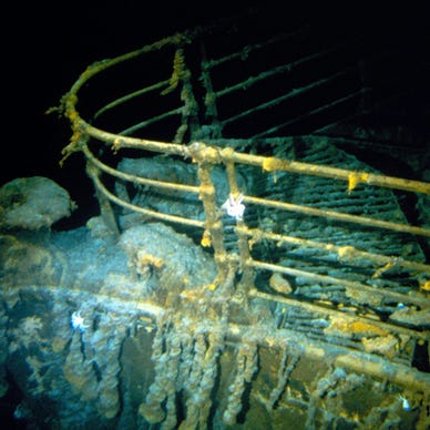New images of Titanic wreck show doomed ship's anchor and chain