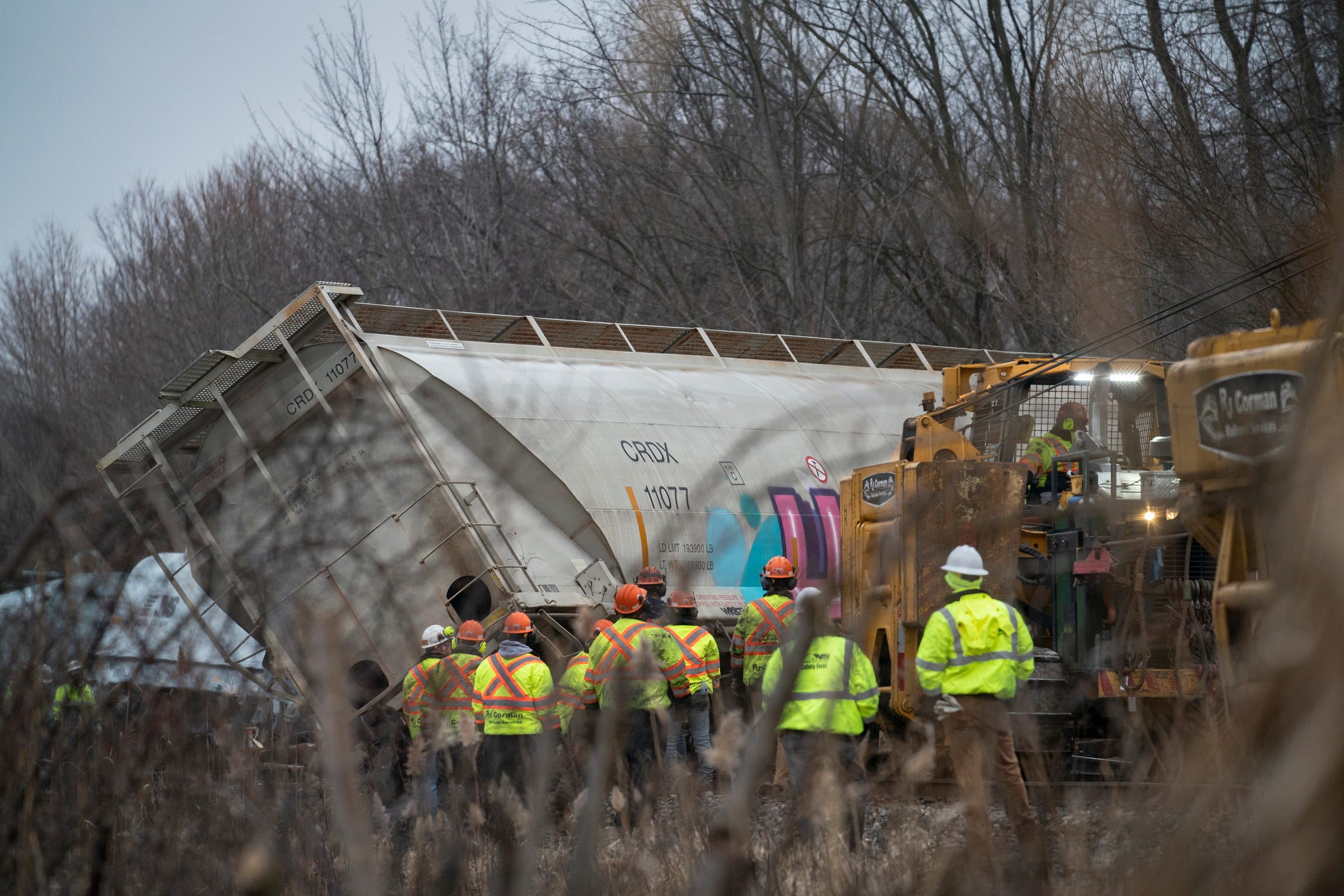 Norfolk Southern Train Derails In Southeast Michigan; Investigation...