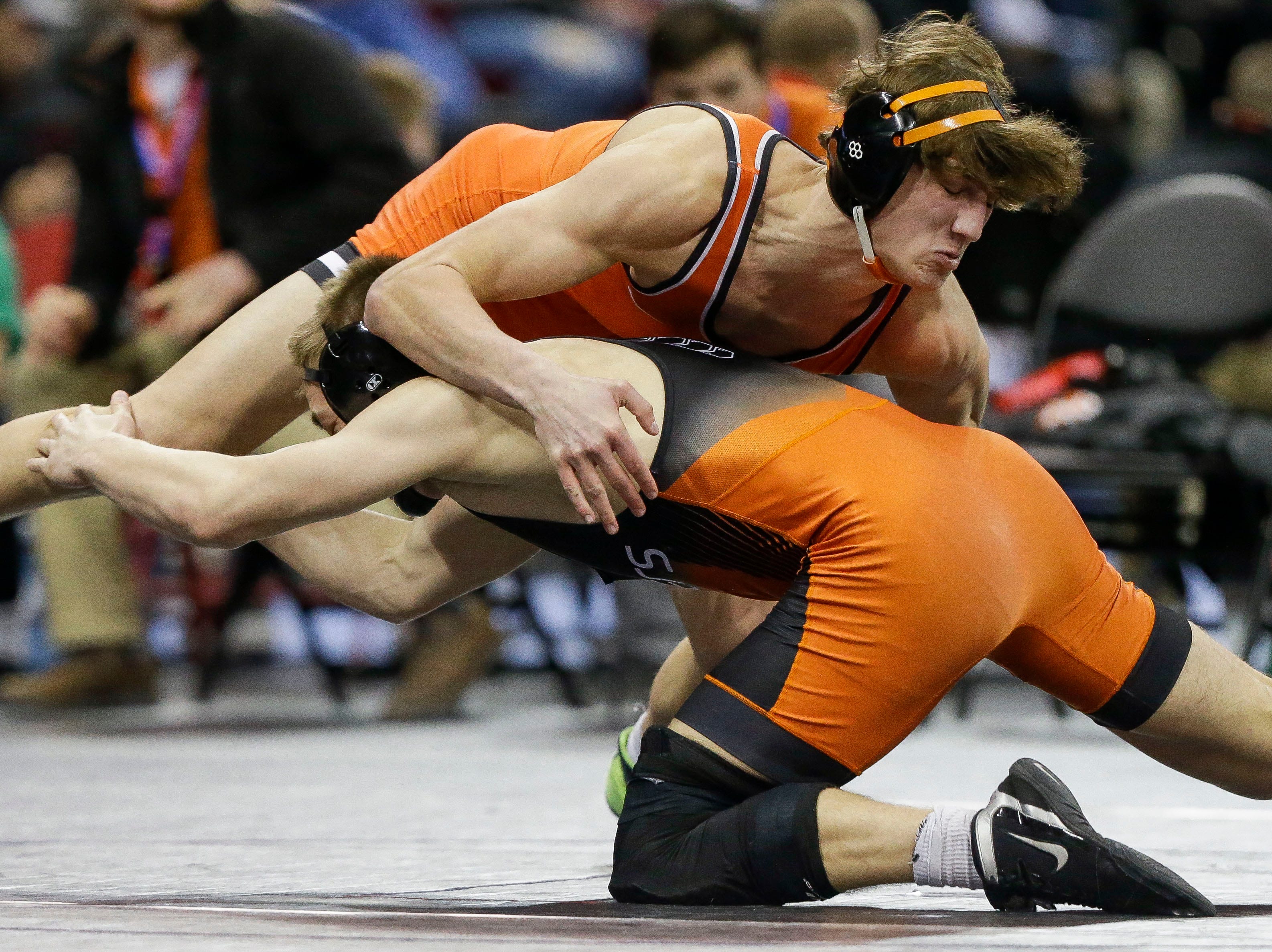 Photos Day 1 of WIAA individual state wrestling tournament BVM Sports