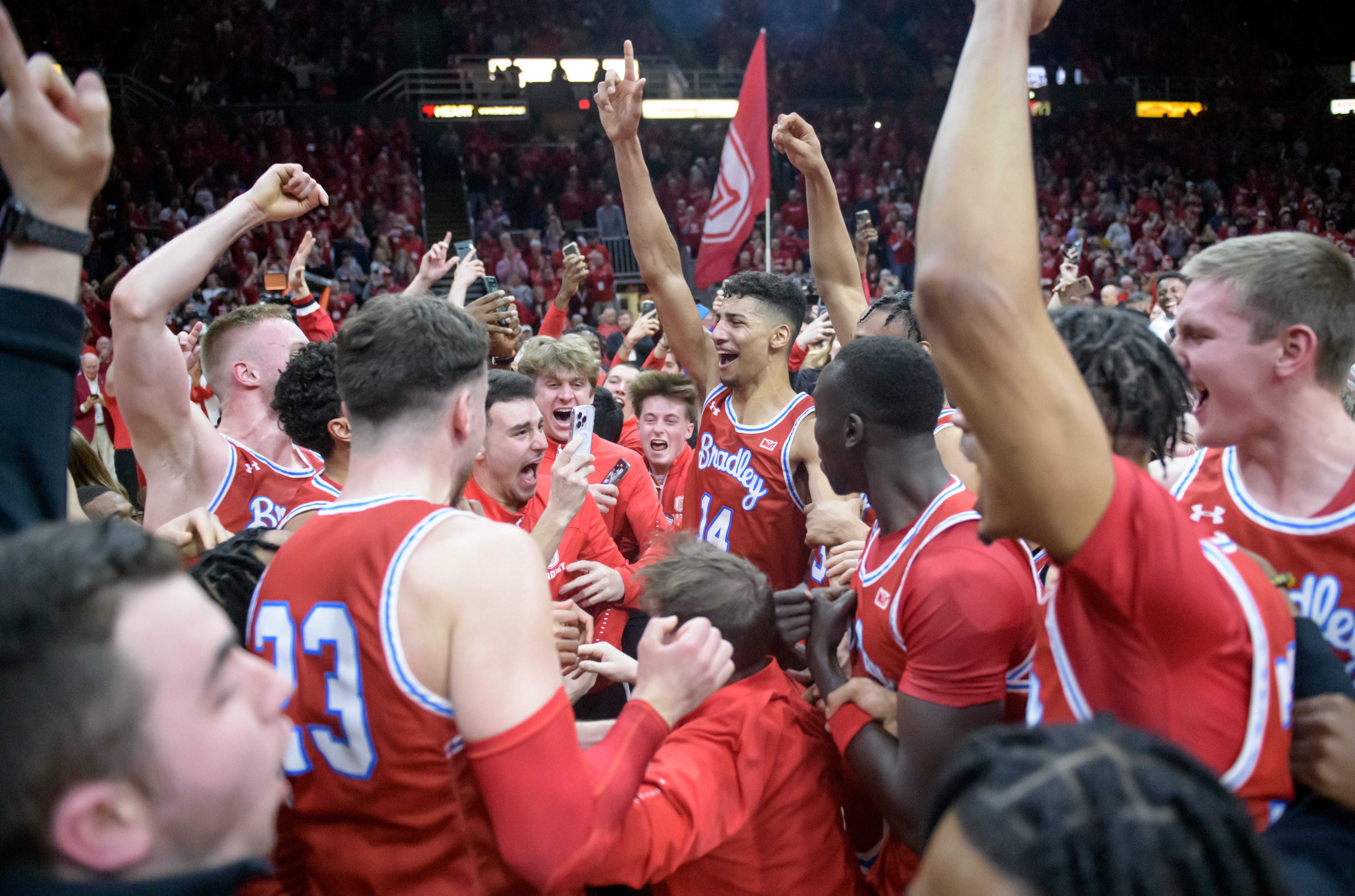 Bradley Beats Drake To Win The MVC Men's Basketball Championship