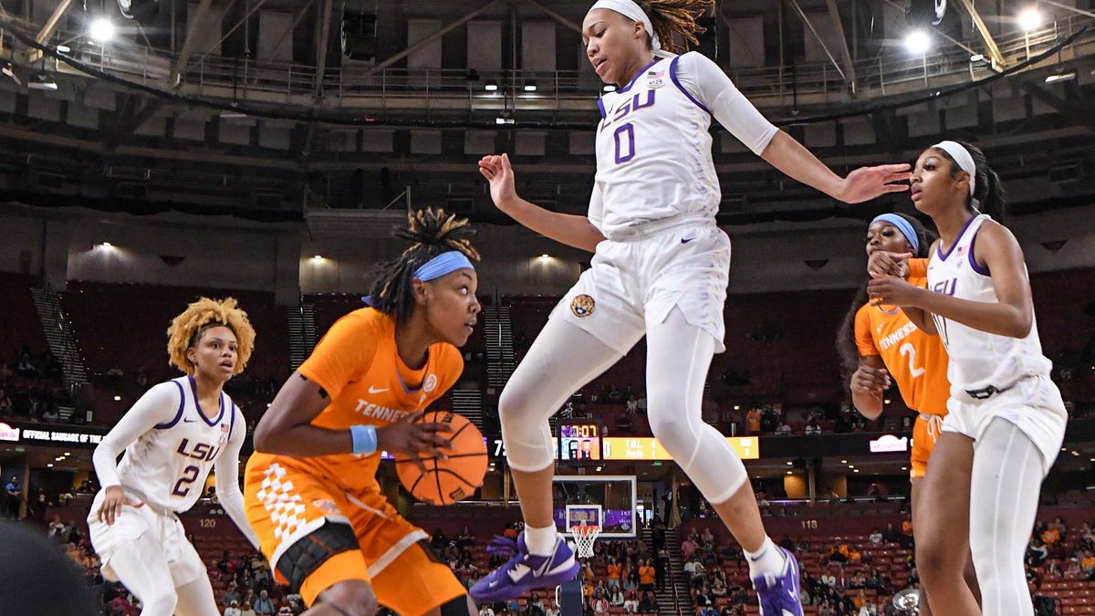 SEC Women's Basketball Tournament 2023 semifinals Tennessee Lady Vols