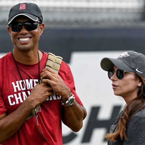 Tiger Woods and ex-girlfriend Erica Herman are inv