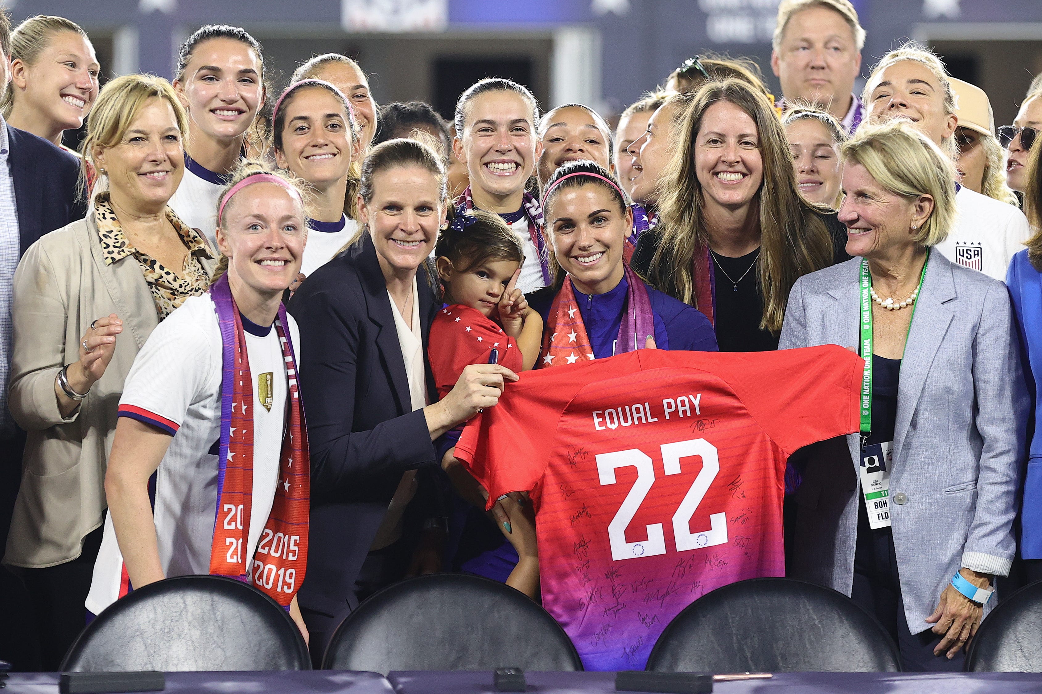 How the USWNT past and present blazed a trail for mothers in sports