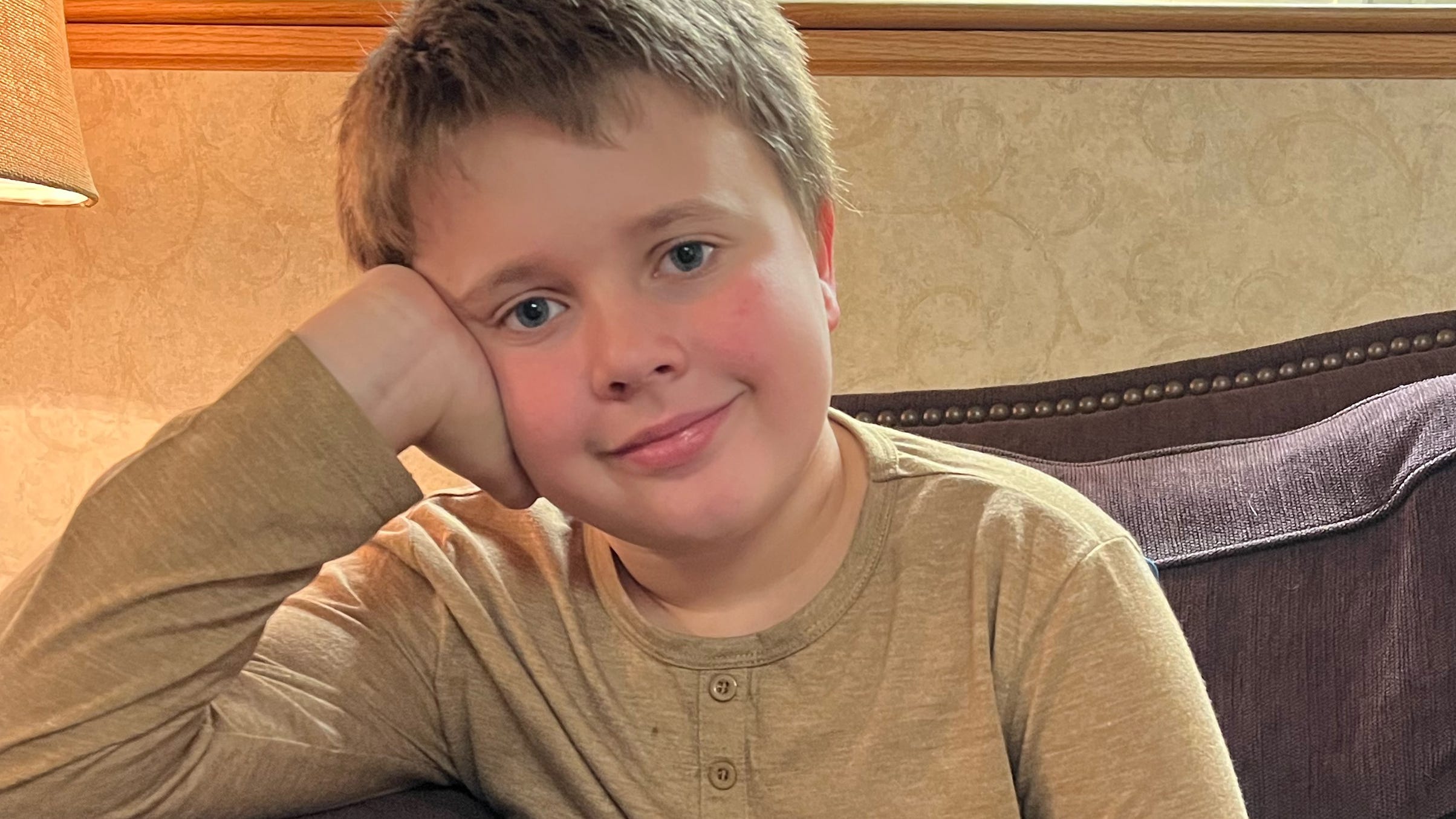 Colt Bearce, 9, of Macomb, was hospitalized with a strep infection for a week in February. Colt didn't have the usual symptoms of strep throat; instead, sniffles and a minor headache turned suddenly into a high fever and swelling in his foot and knee.