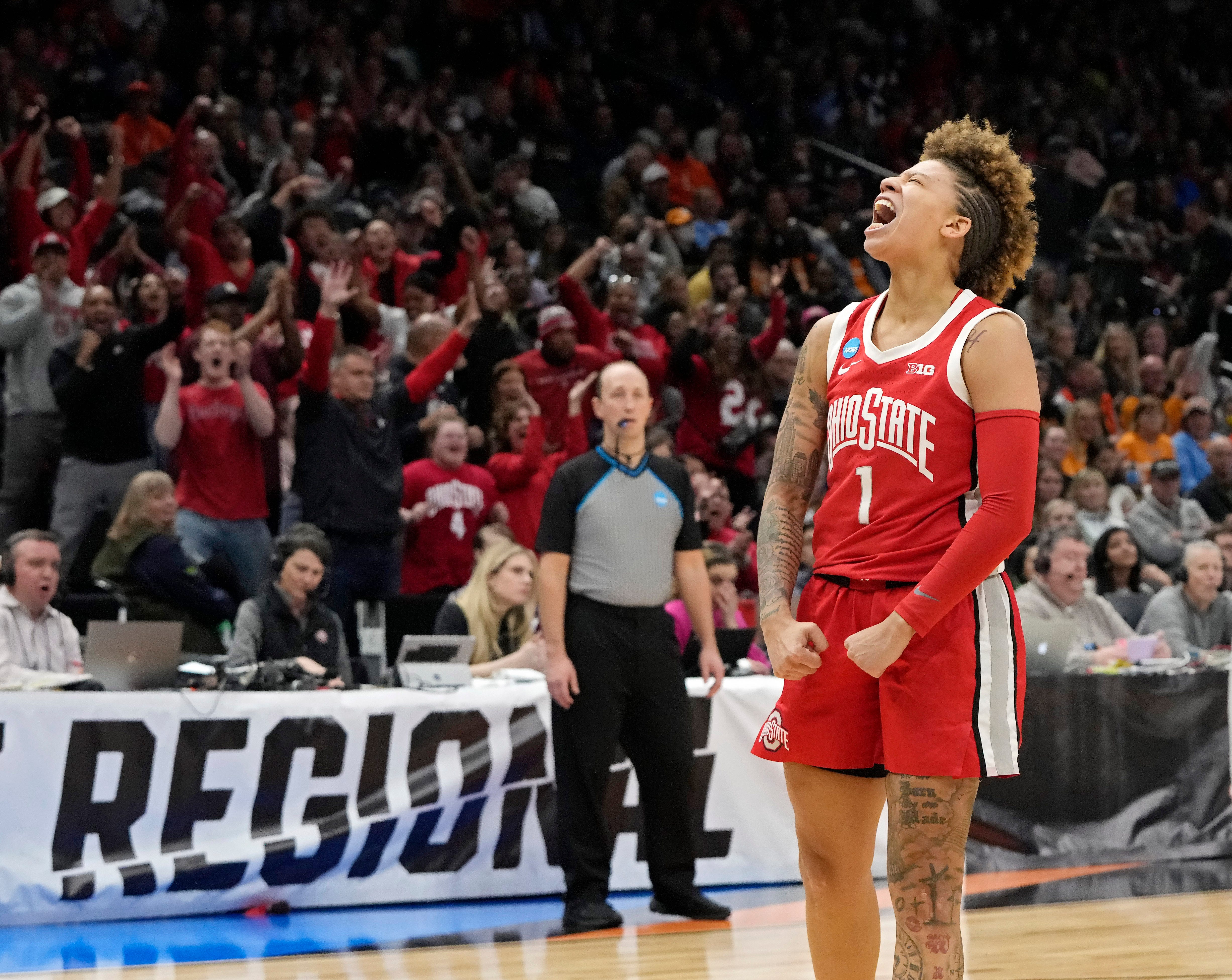 Ohio State Stuns UConn In Sweet 16 To Advance To NCAA Women's ...