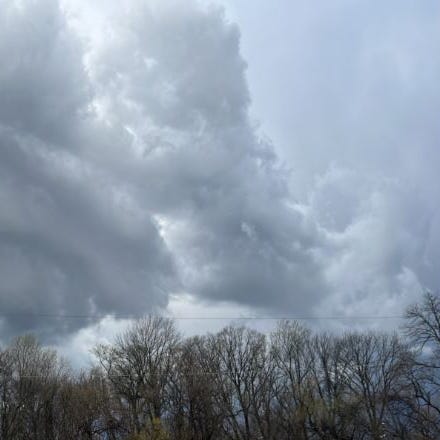 Powerful thunderstorms rolled across the Delaware Valley on Saturday evening, lashing communities in three states.