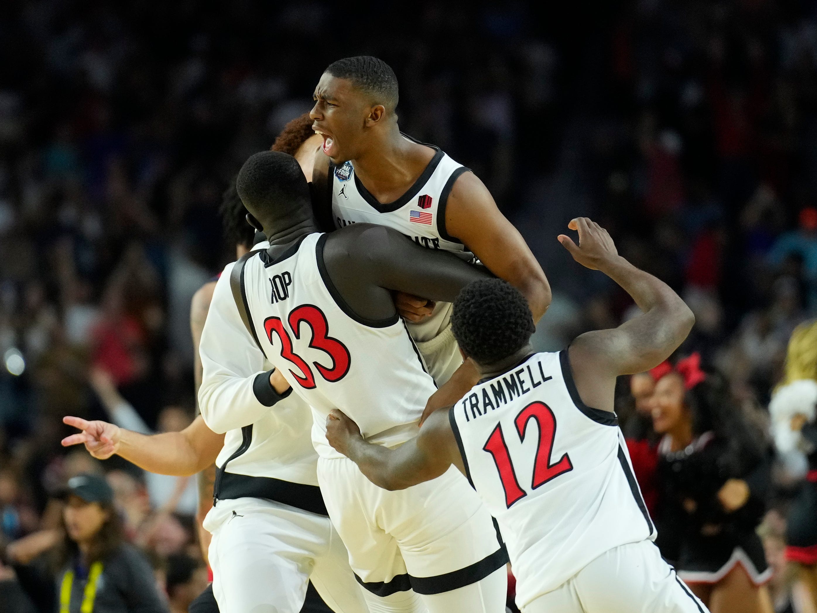 Ncaa Basketball Final Four National Semifinals Florida Atlantic Vs San Diego State