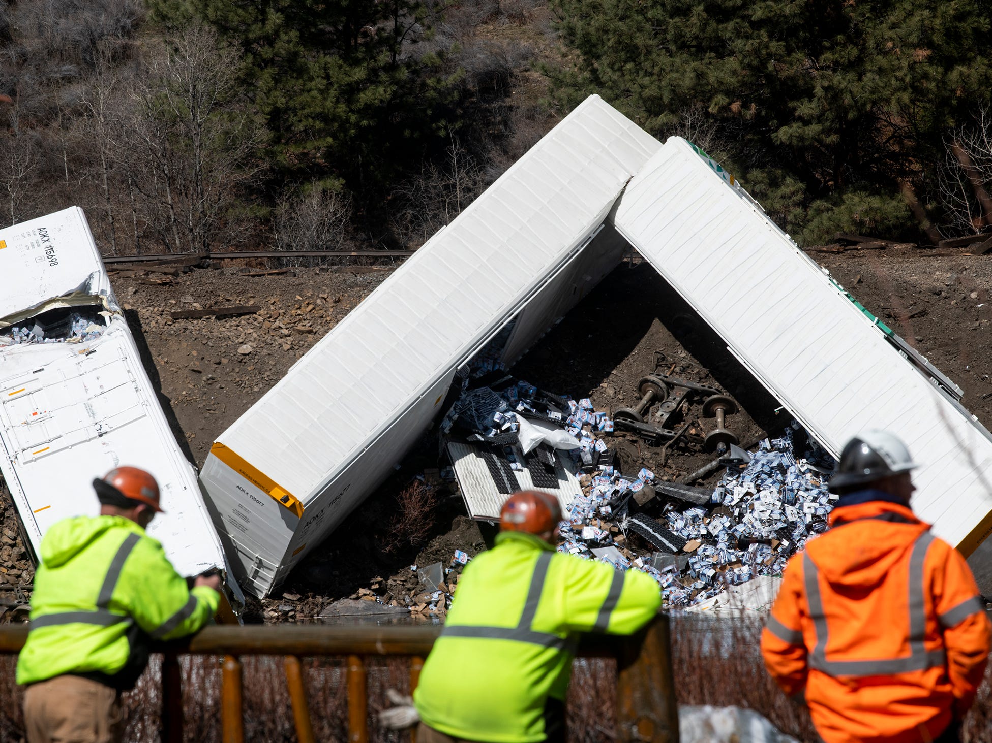 Ap Train Derailment Montana A F Usa Mt