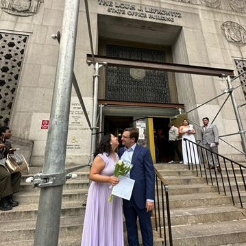 Manhattan couple Chandler Dean, 27, and Carolina Treviño, 28.