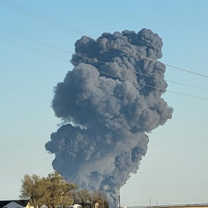 The Castro County Sheriff's Office was among several agencies to respond to a fire and explosion at a dairy farm near Dimmitt on Monday.