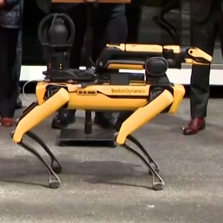 Robot dogs returns to NYPD.