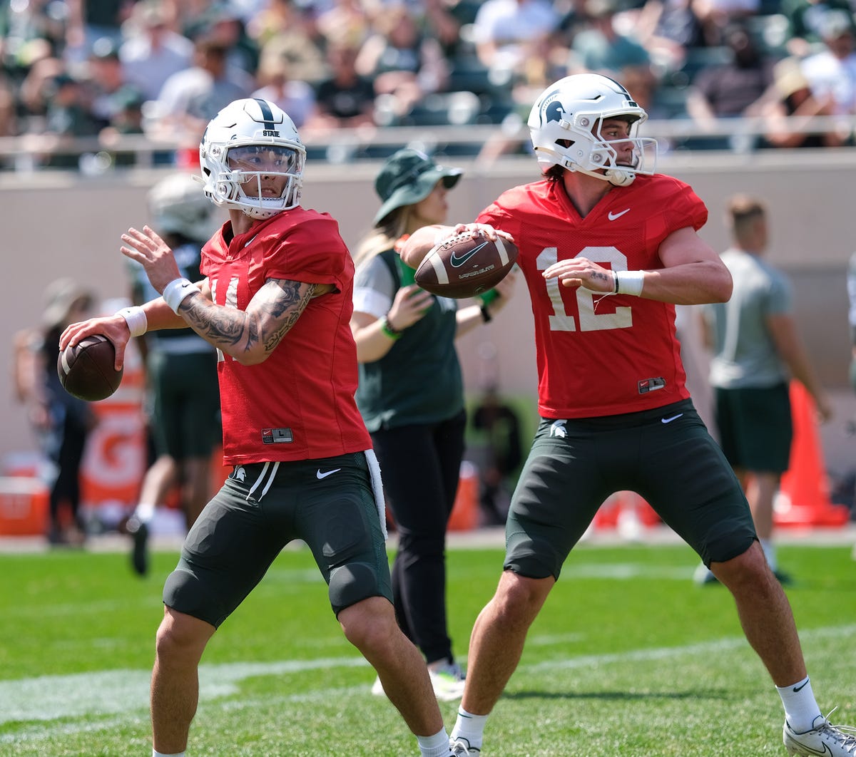 Photos Michigan State Spring Game at Spartan Stadium BVM Sports