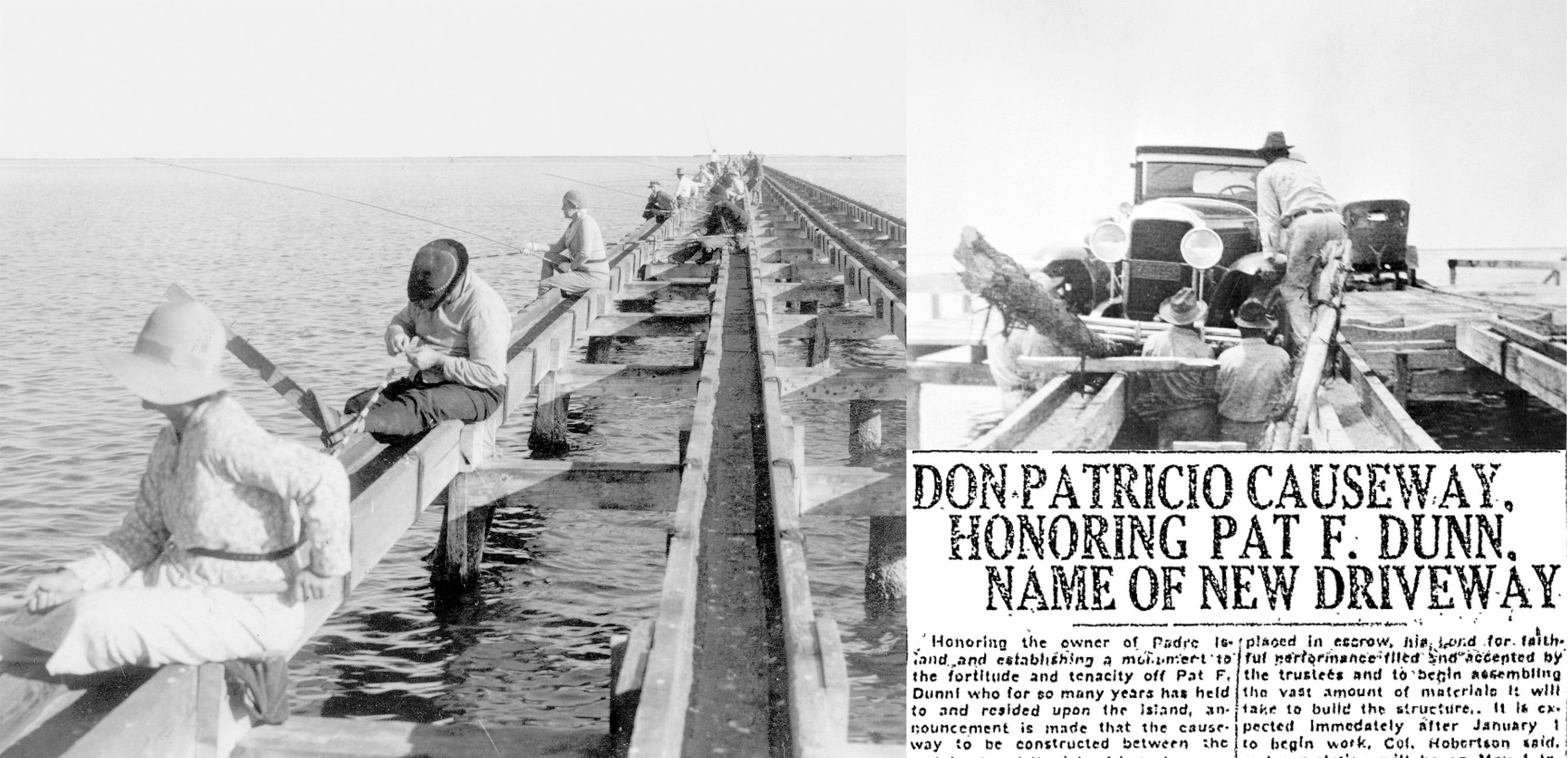 Don Patricio Causeway was first path from Flour Bluff to Padre Island