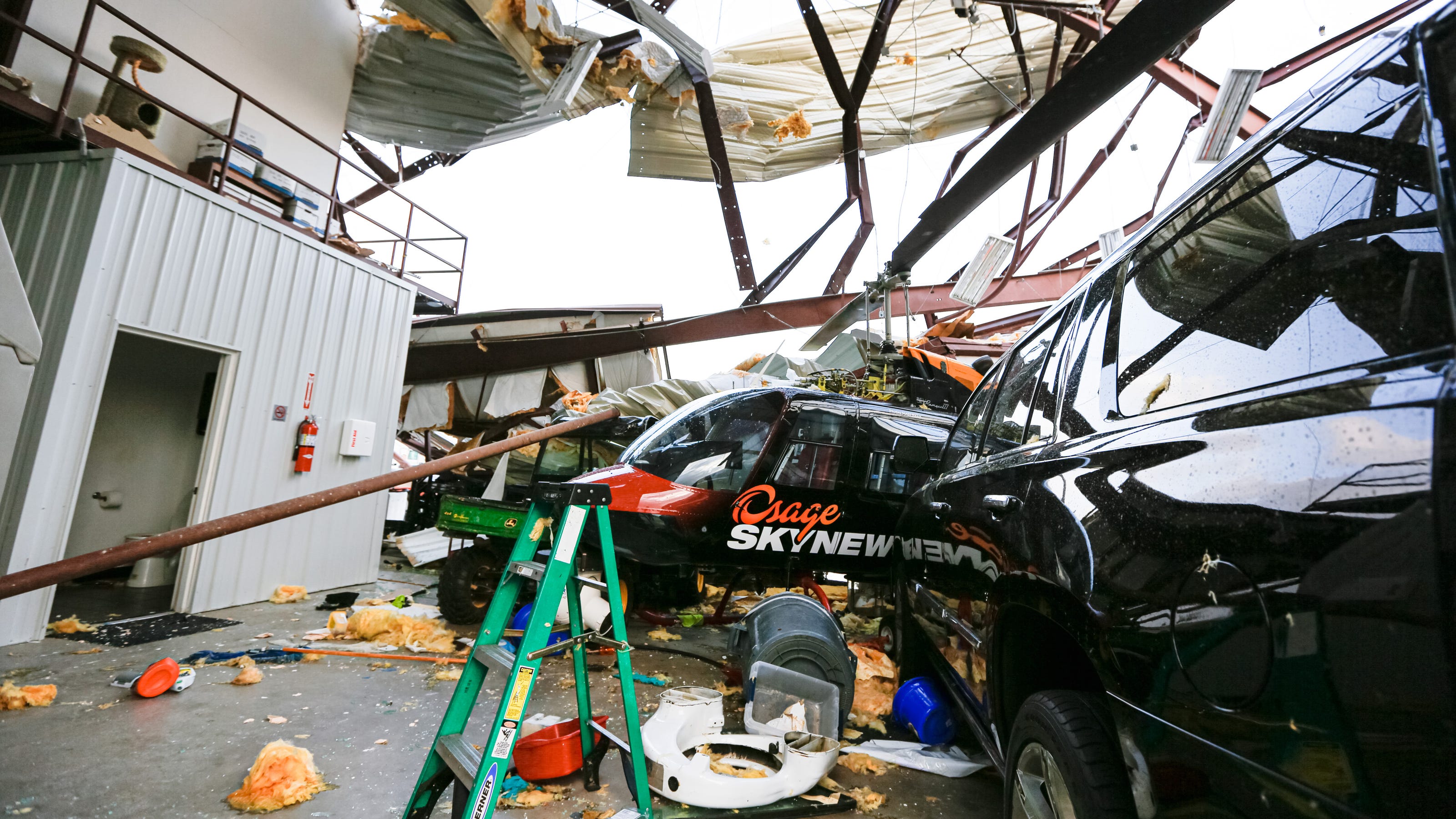Severe Storms Hit Oklahoma Leaving Three Dead, Homes and Businesses
