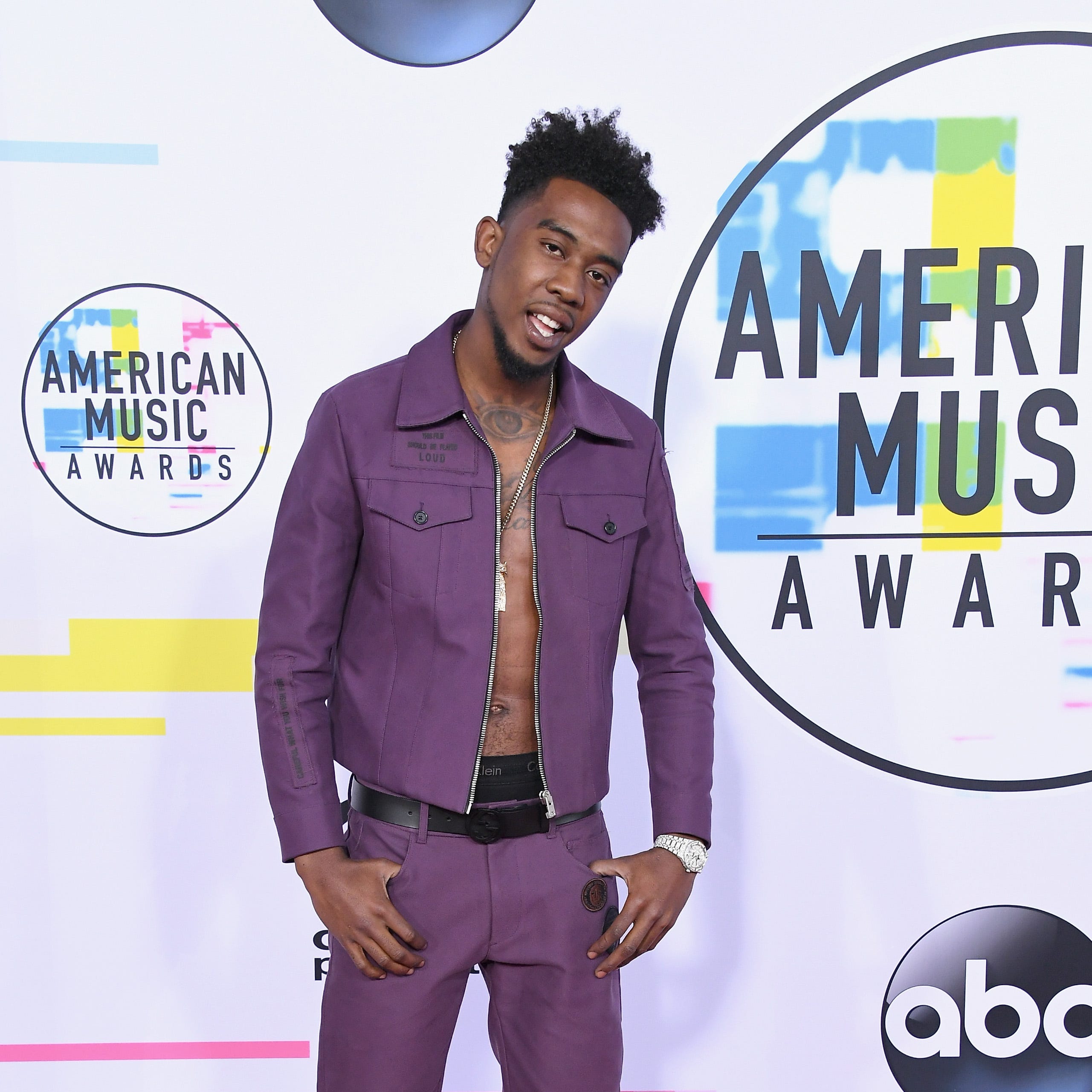 Desiigner attends the 2017 American Music Awards at Microsoft Theater on November 19, 2017 in Los Angeles, California.